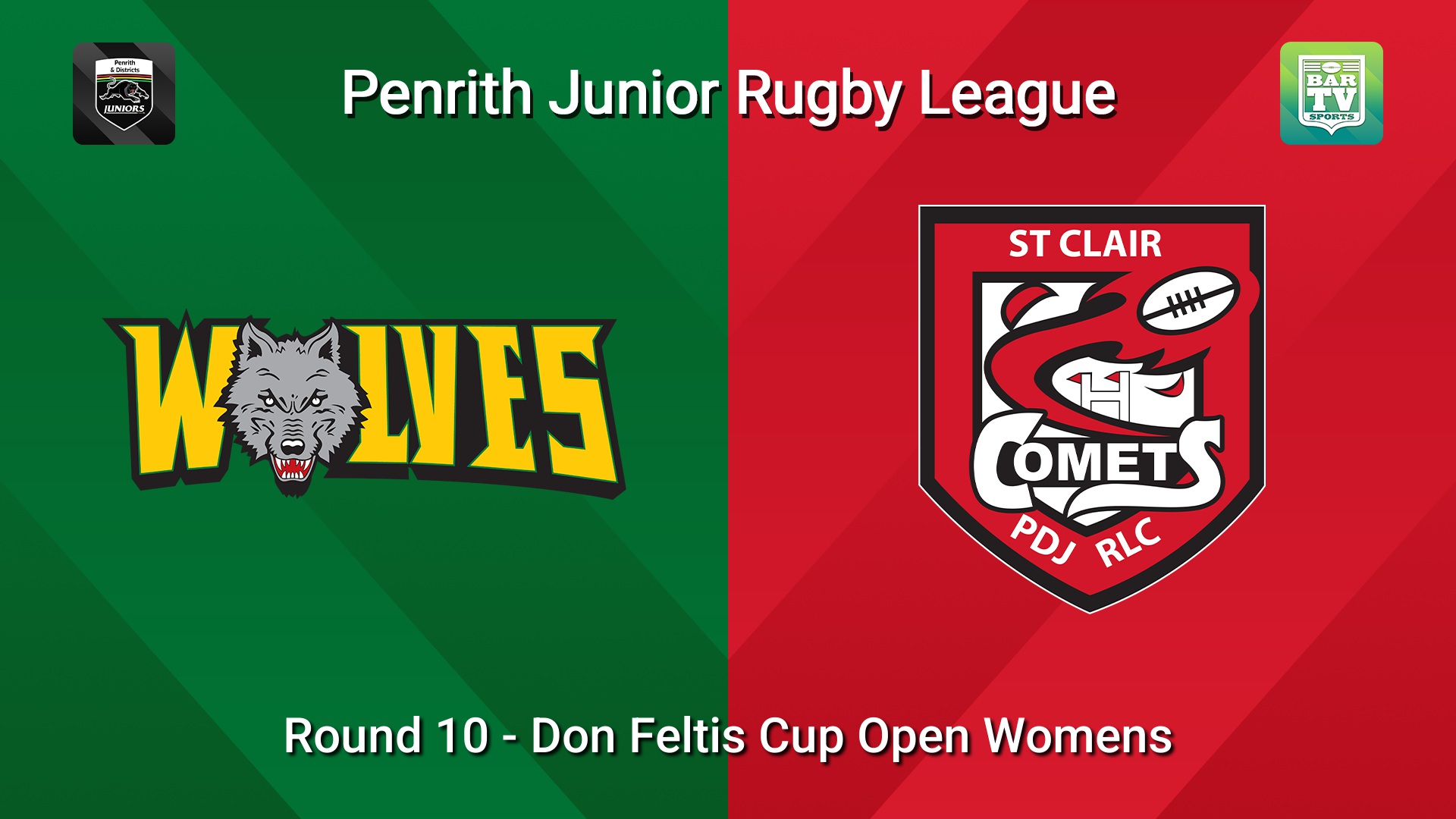 260628-video-Penrith & District Junior Rugby League Round 10 - Don Feltis Cup Open Womens - Windsor Wolves v St Clair Slate Image