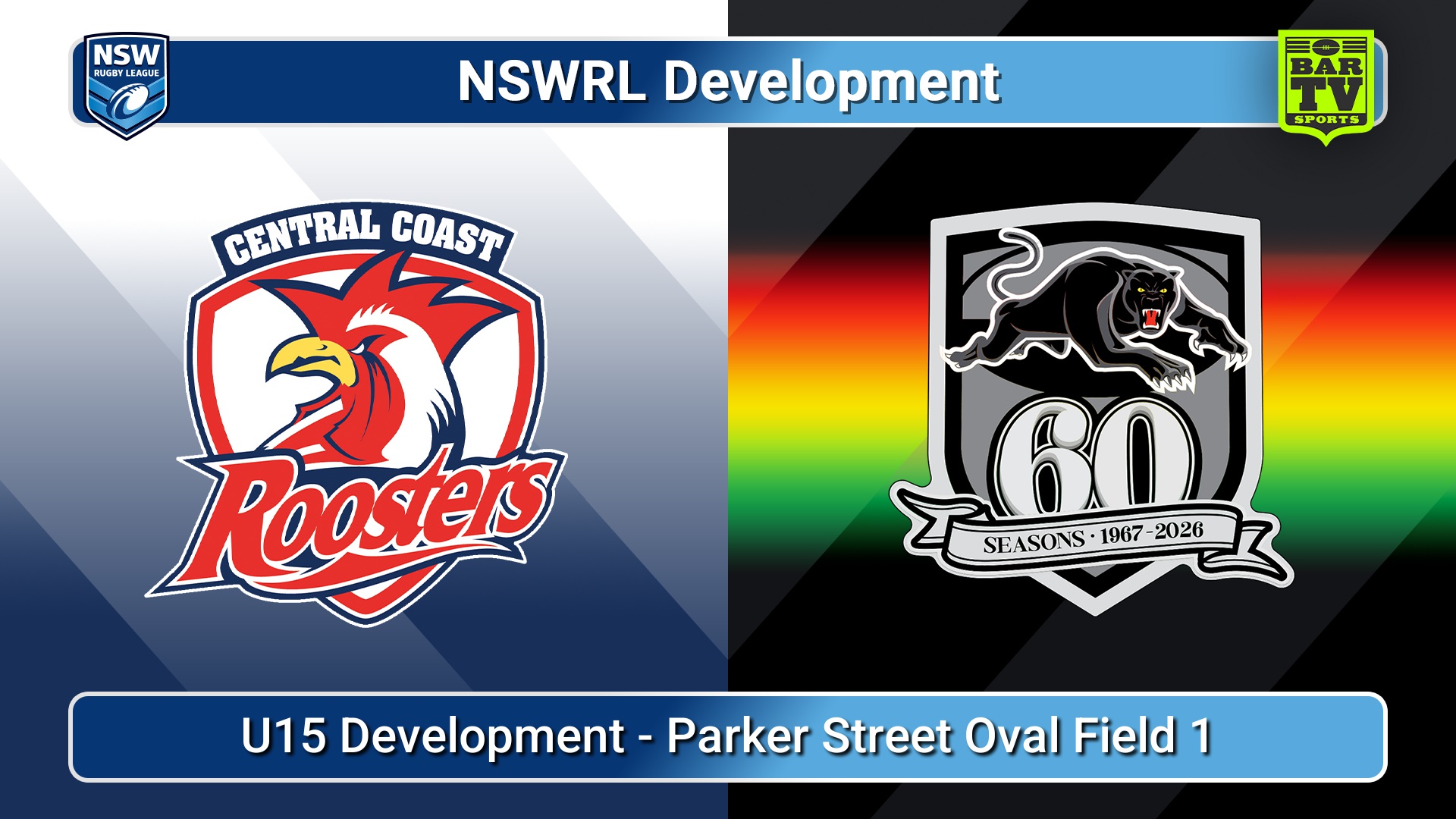 260716-video-NSWRL Development Game 37 - U15 Development - Central Coast Roosters v Penrith Panthers Slate Image