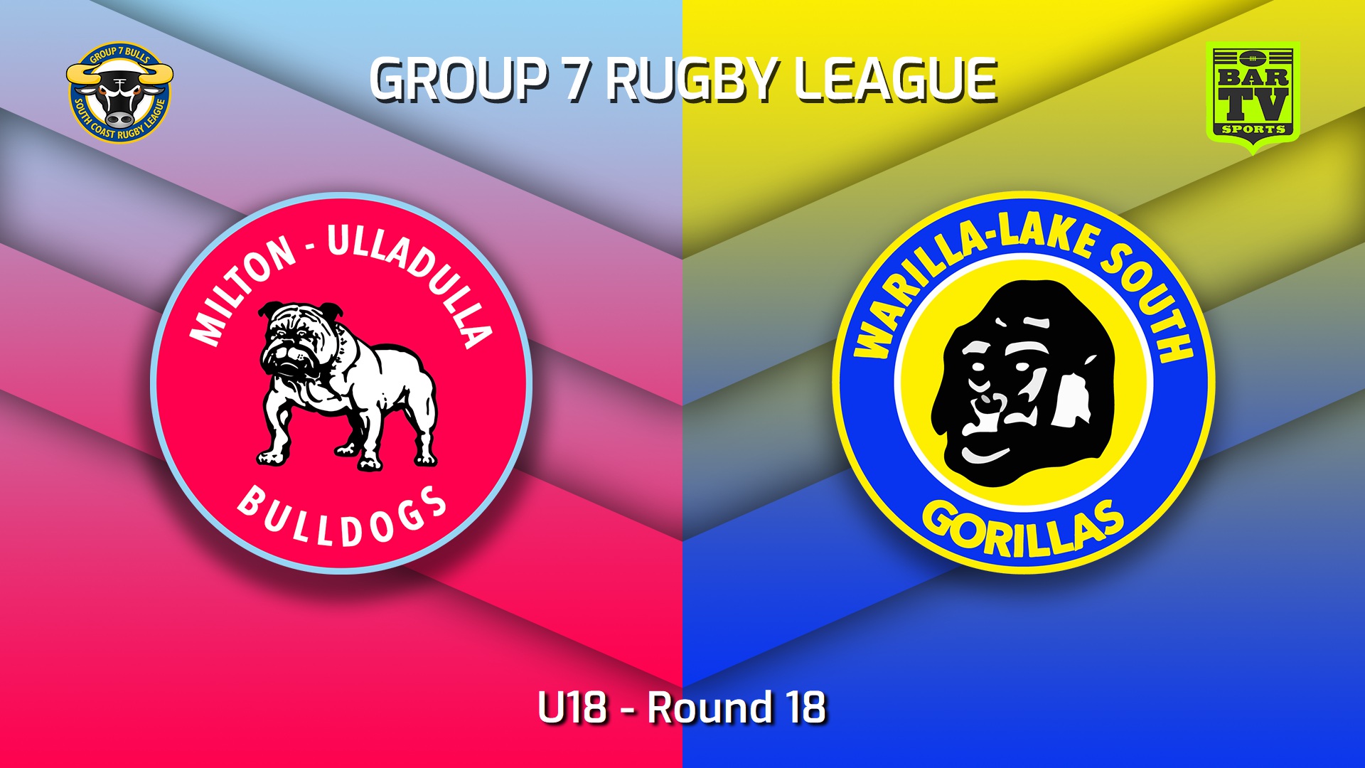 230820-South Coast Round 18 - U18 - Milton-Ulladulla Bulldogs v Warilla-Lake South Gorillas Slate Image