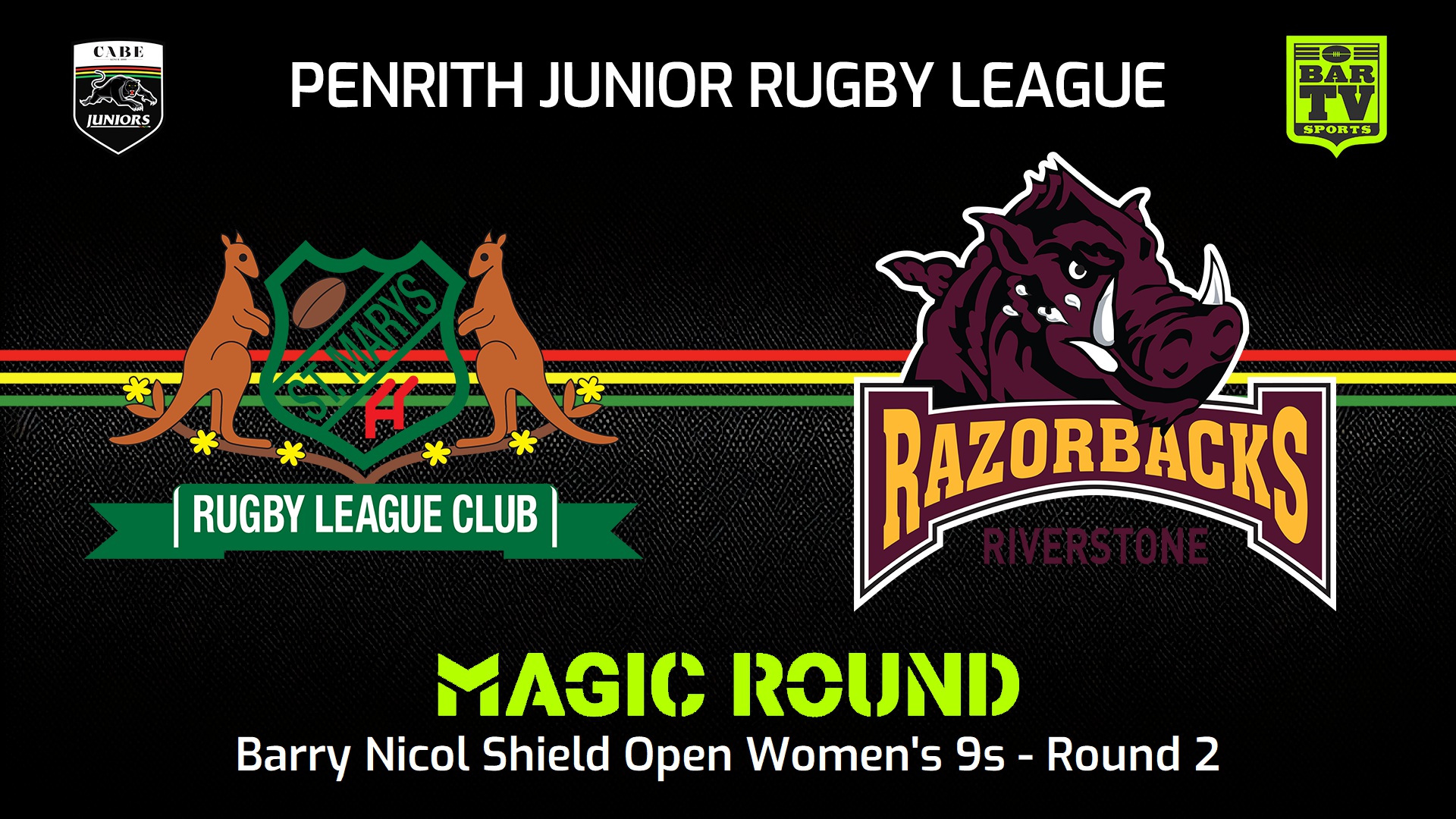 240713-video-Penrith & District Junior Rugby League Round 2 - Barry Nicol Shield Open Women's 9s - St Marys v Riverstone Razorbacks Slate Image