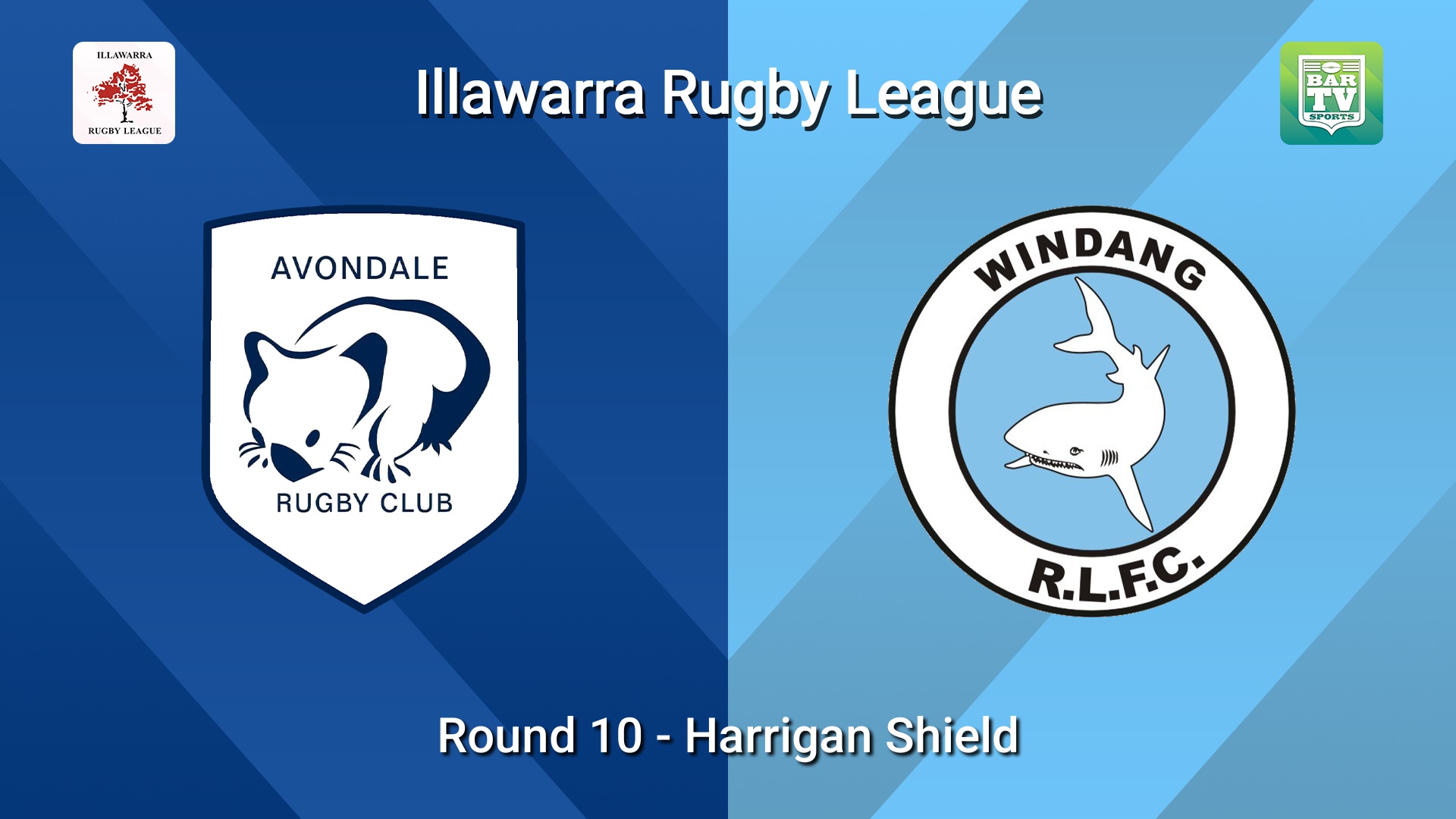 260718-video-Illawarra Round 10 - Harrigan Shield - Avondale Wombats v Windang Sharks Slate Image