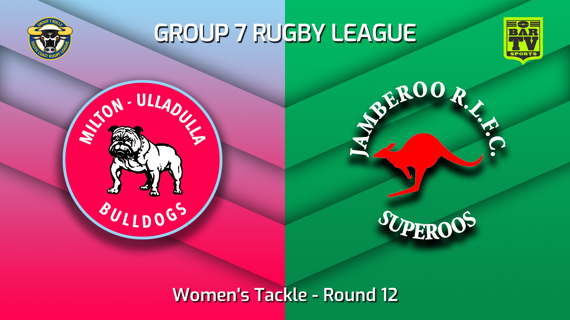 230701-South Coast Round 12 - Women's Tackle - Milton-Ulladulla Bulldogs v Jamberoo Superoos Slate Image