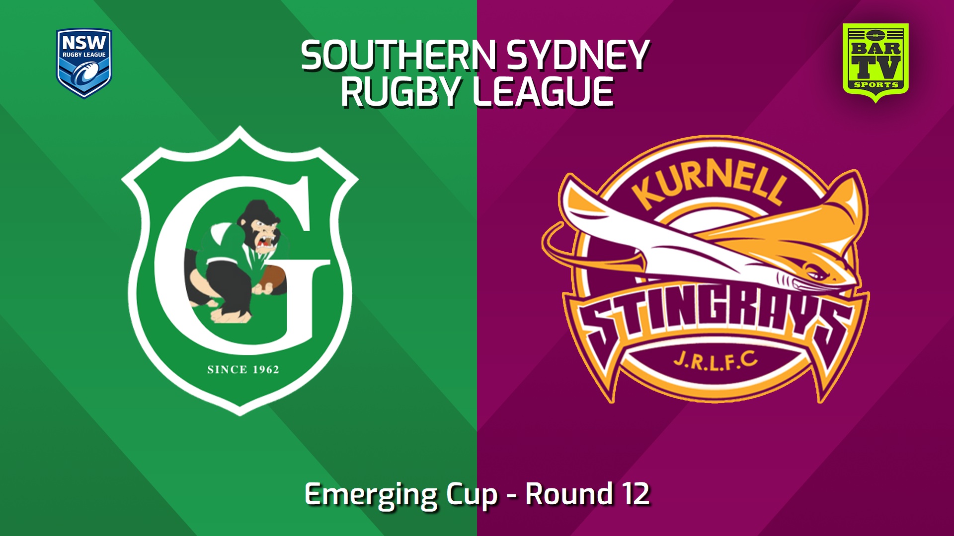 240720-video-S. Sydney Open Round 12 - Emerging Cup - Gymea Gorillas v Kurnell Stingrays Slate Image