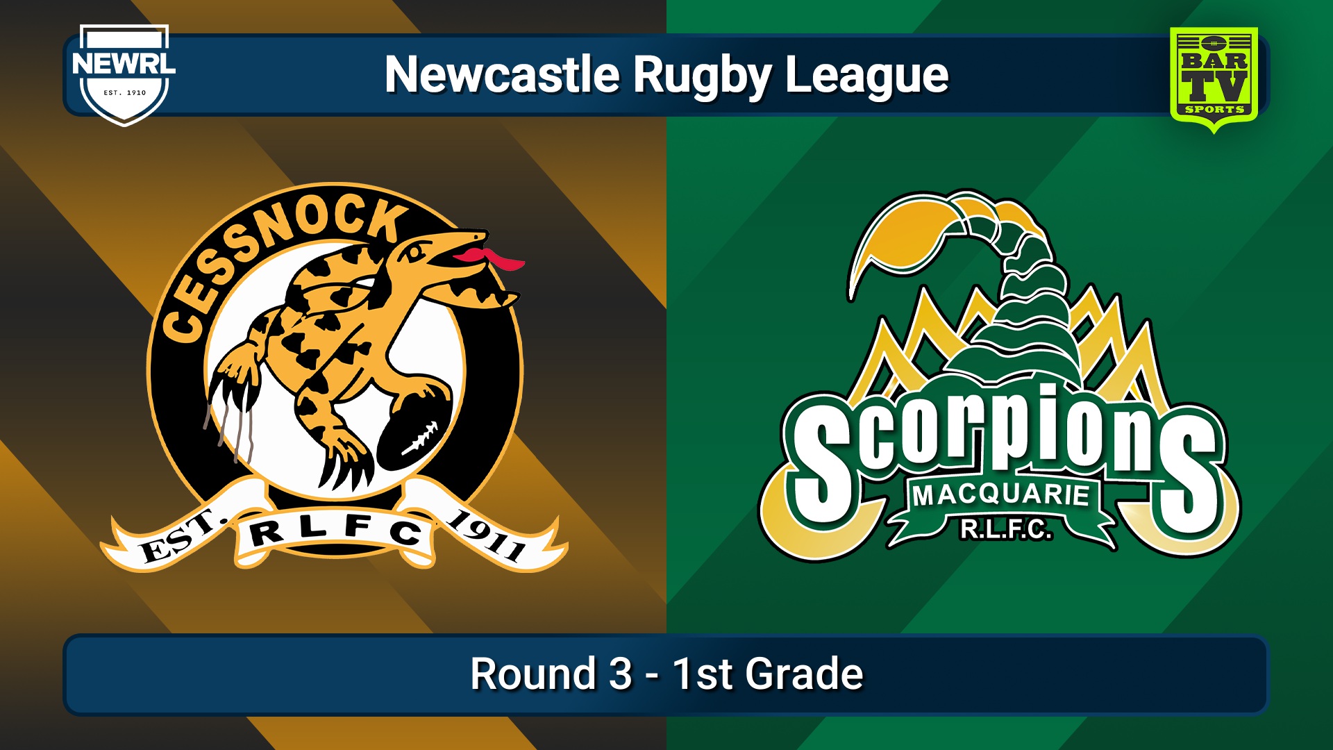 250425-video-Newcastle RL Round 3 - 1st Grade - Cessnock Goannas v Macquarie Scorpions Slate Image