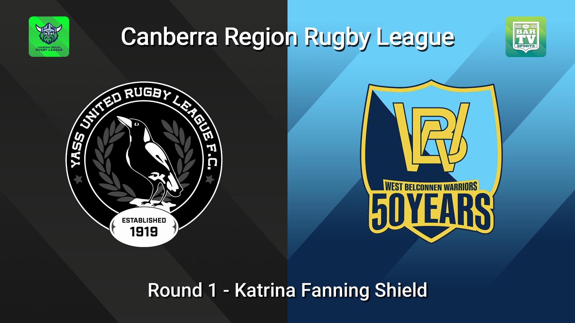 260411-video-Canberra Round 1 - Katrina Fanning Shield - Yass Magpies v West Belconnen Warriors Minigame Slate Image