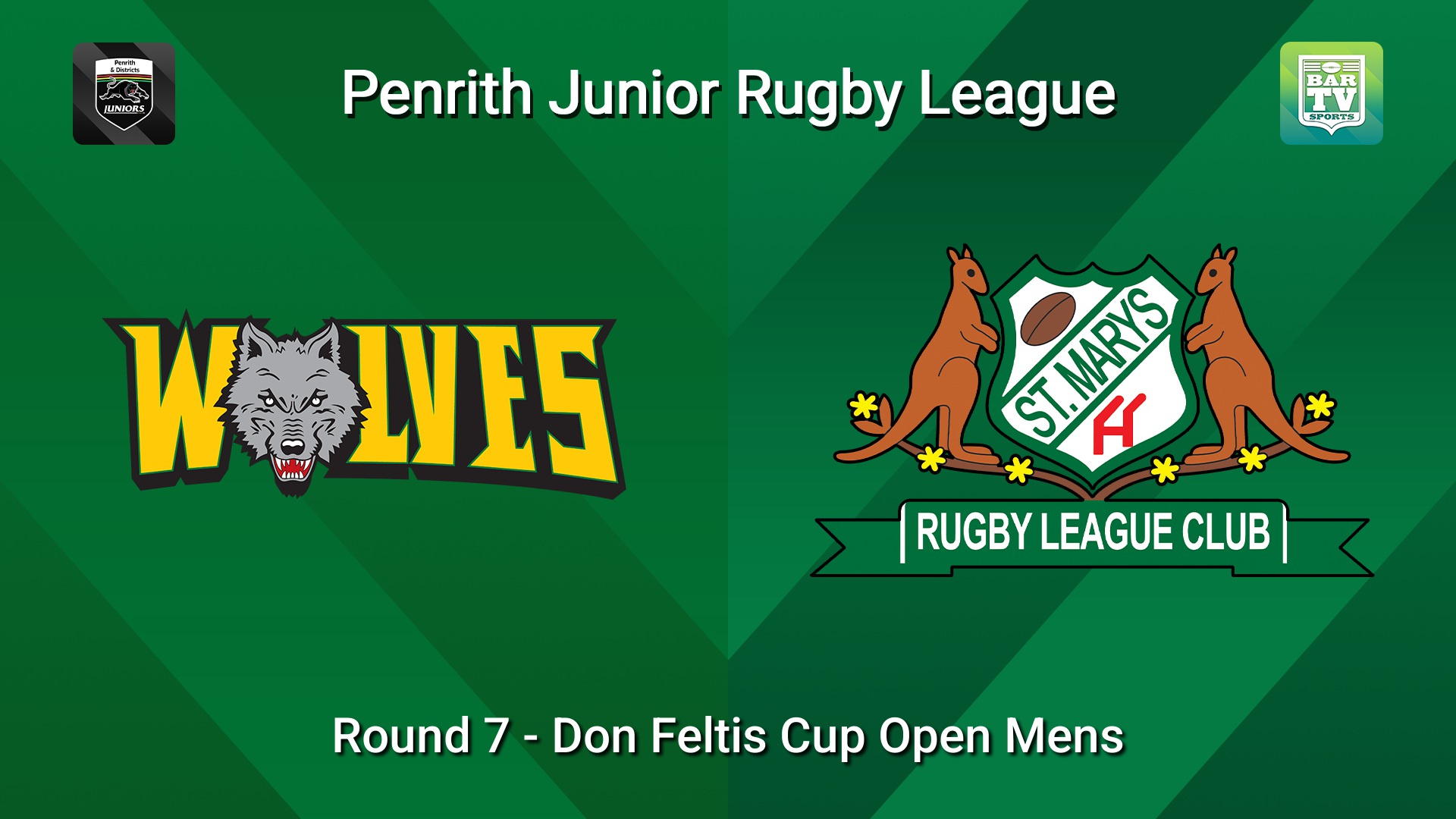 260530-video-Penrith & District Junior Rugby League Round 7 - Don Feltis Cup Open Mens - Windsor Wolves v St Marys Slate Image