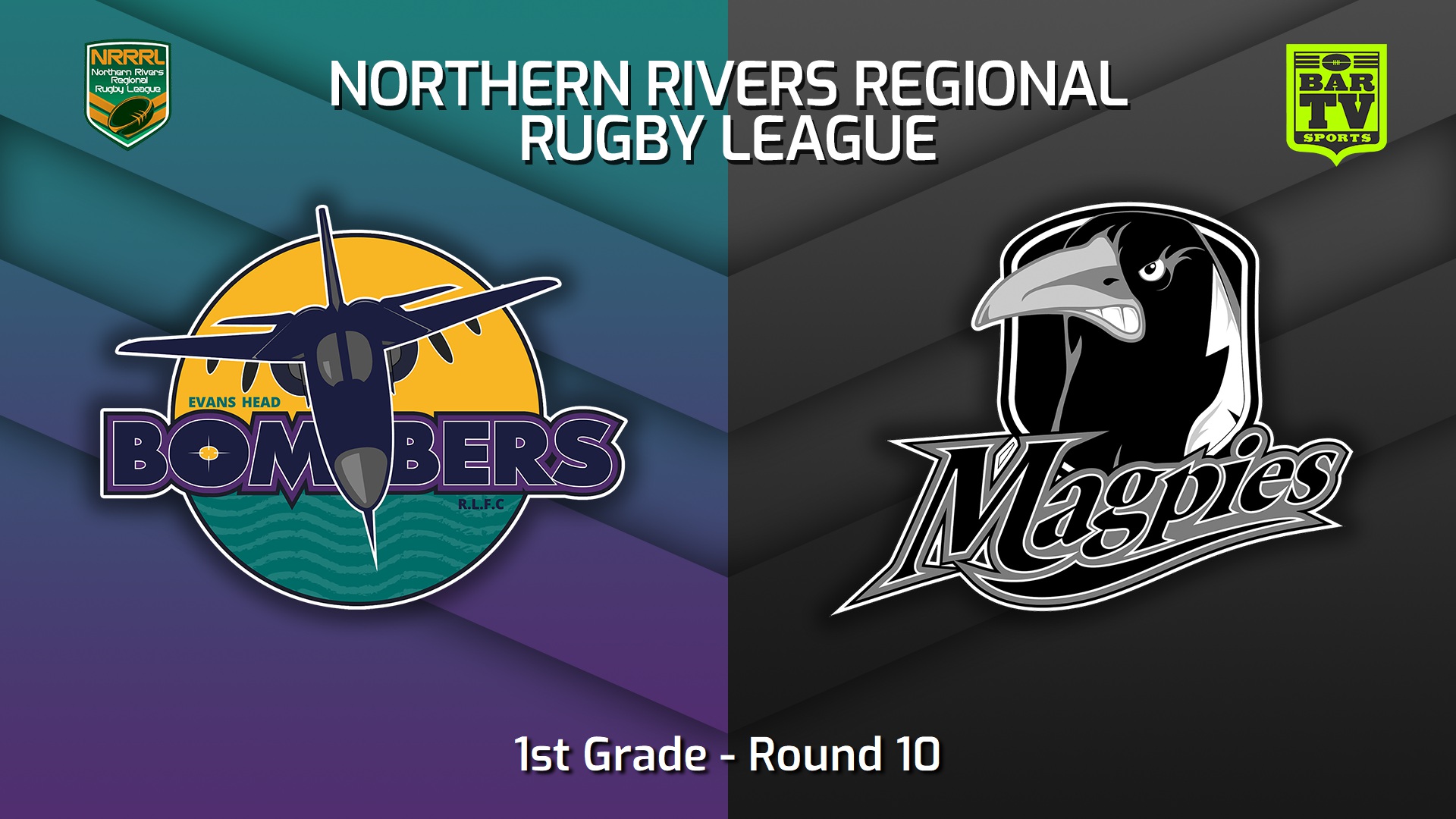 230624-Northern Rivers Round 10 - 1st Grade - Evans Head Bombers v Lower Clarence Magpies Slate Image