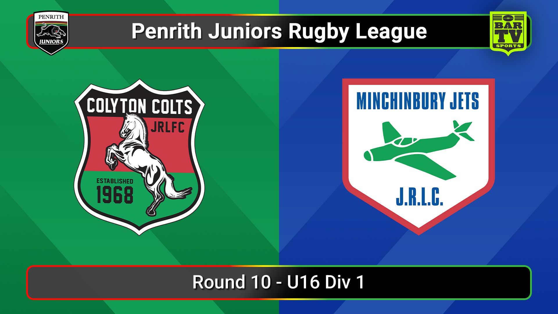 250628-video-Penrith & District Junior Rugby League Round 10 - U16 Div 1 - Colyton v Minchinbury Slate Image