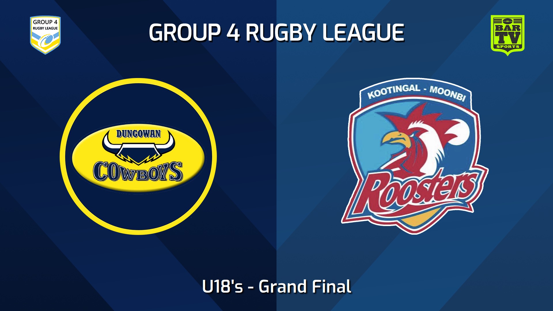 240907-video-Group 4 Rugby League Grand Final - U18's - Dungowan Cowboys v Kootingal Moonbi Roosters Slate Image