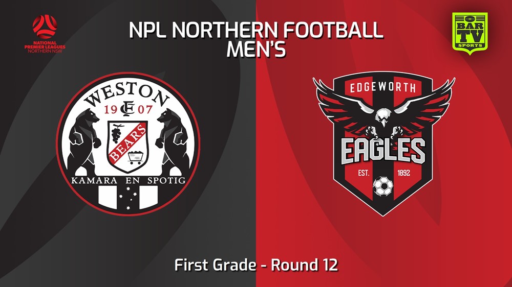 240519-video-NNSW NPLM Round 12 - Weston Workers FC v Edgeworth Eagles FC Slate Image