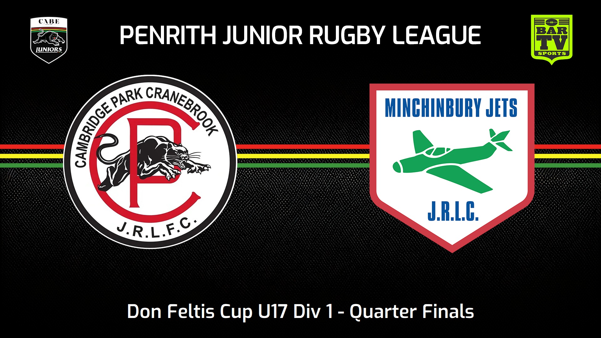 240818-video-Penrith & District Junior Rugby League Quarter Finals  - Don Feltis Cup U17 Div 1 - Cambridge Park v Minchinbury Slate Image