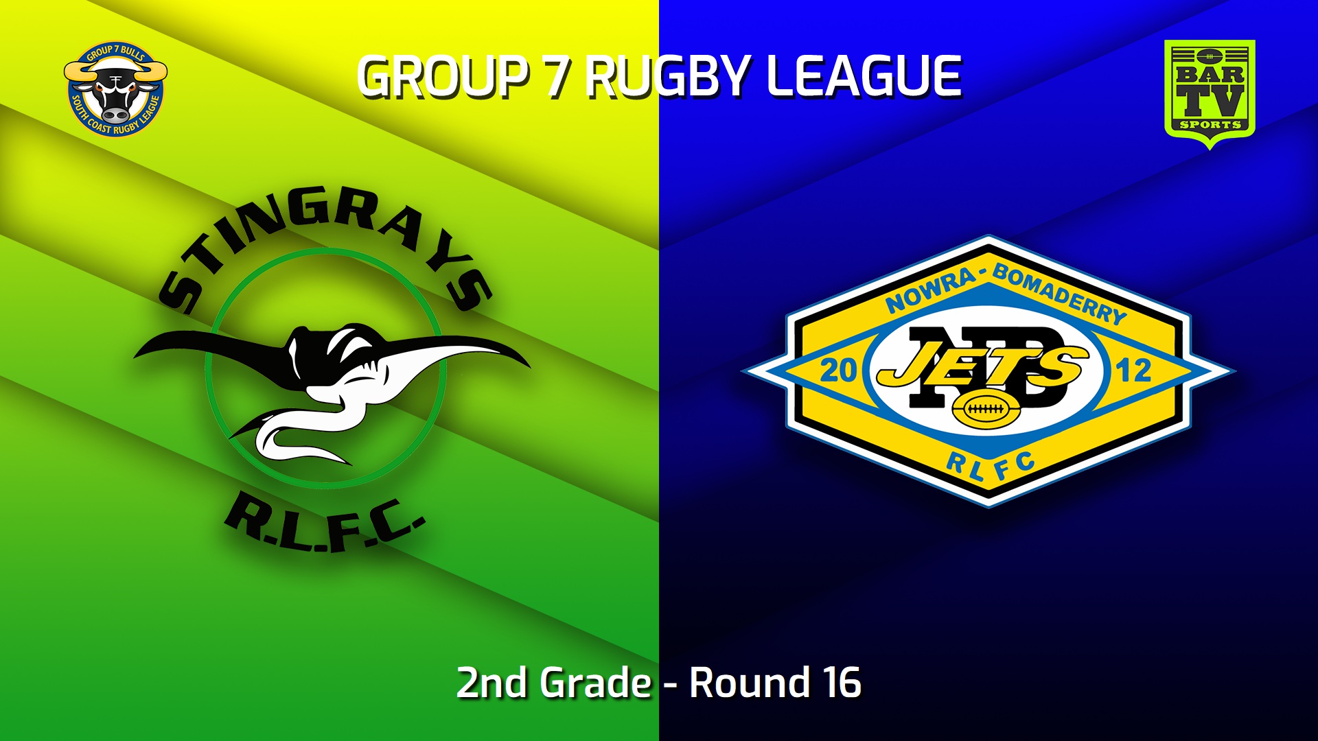 220814-South Coast Round 16 - 2nd Grade - Stingrays of Shellharbour v Nowra-Bomaderry Jets Slate Image