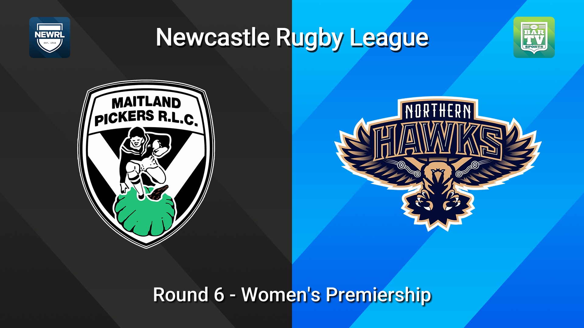 260606-video-Newcastle RL Round 6 - Women's Premiership - Maitland Pickers v Northern Hawks Slate Image