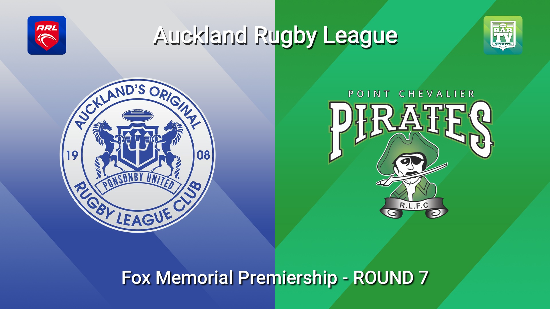 260606-video-Auckland RL ROUND 7 - Fox Memorial Premiership - Ponsonby Ponies v Pt Chevalier Pirates Slate Image