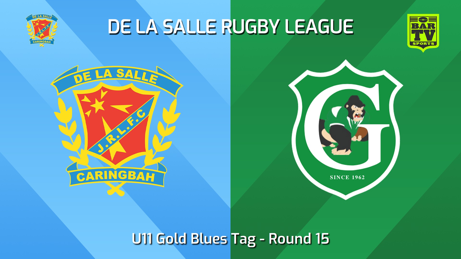 240811-video-De La Salle Round 15 - U11 Gold Blues Tag - De La Salle v Gymea Gorillas Minigame Slate Image