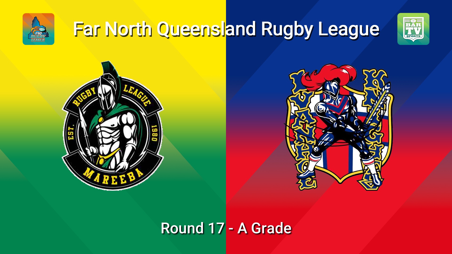260801-video-FNQ Rugby League Round 17 - Kenfrost Homes A Grade - Mareeba Gladiators  v Ivanhoe Knights  Slate Image