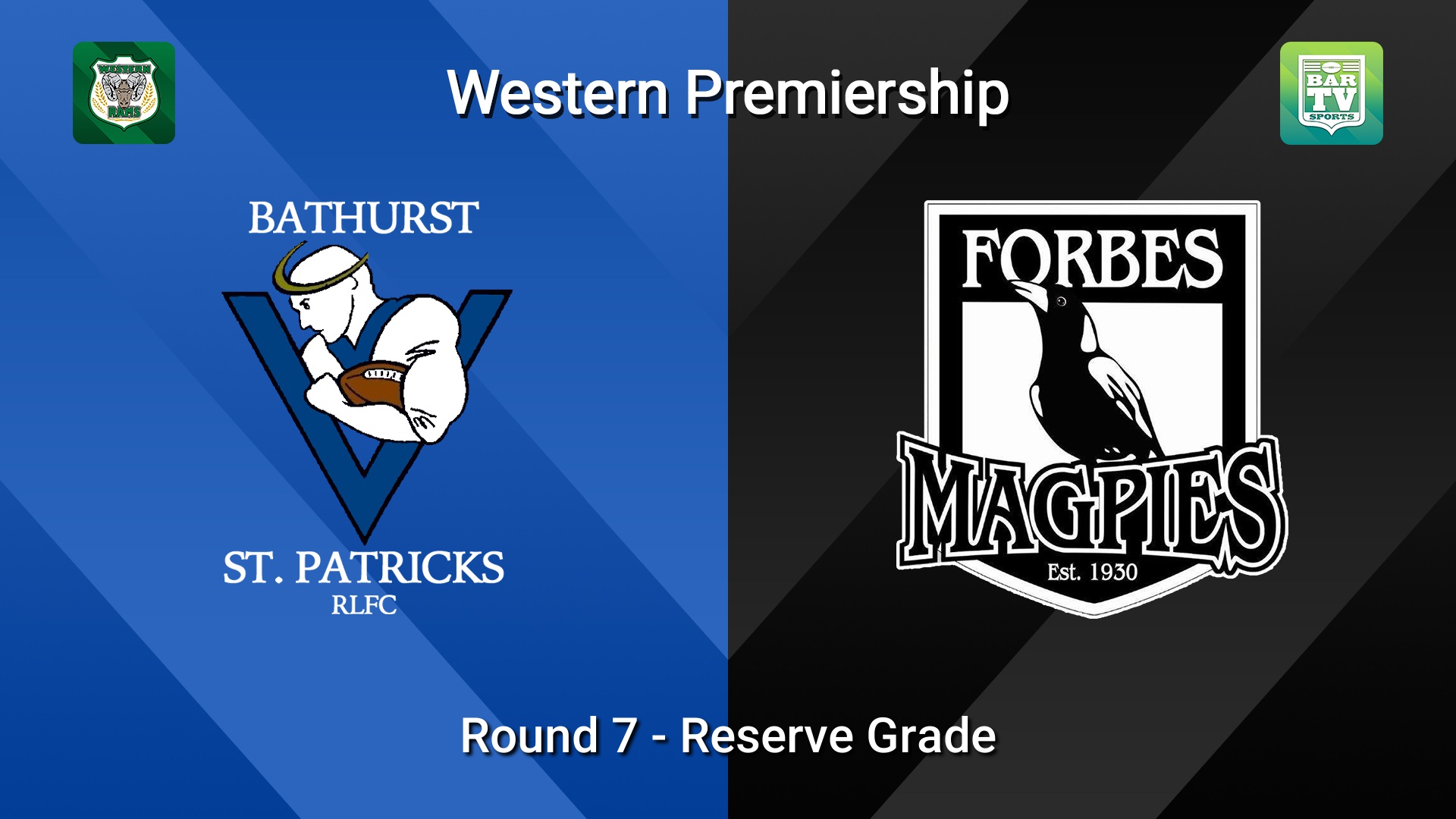 260530-video-Western Premiership Round 7 - Reserve Grade - Bathurst St. Pats v Forbes Magpies Slate Image