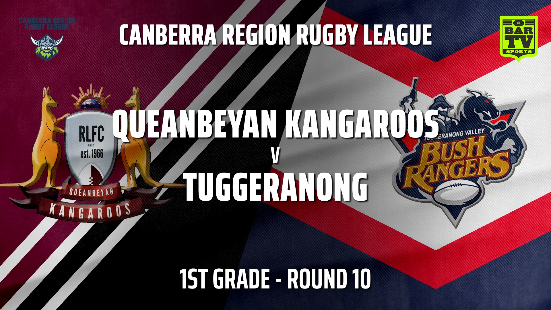 210703-Canberra Round 10 - 1st Grade - Queanbeyan Kangaroos v Tuggeranong Bushrangers Slate Image