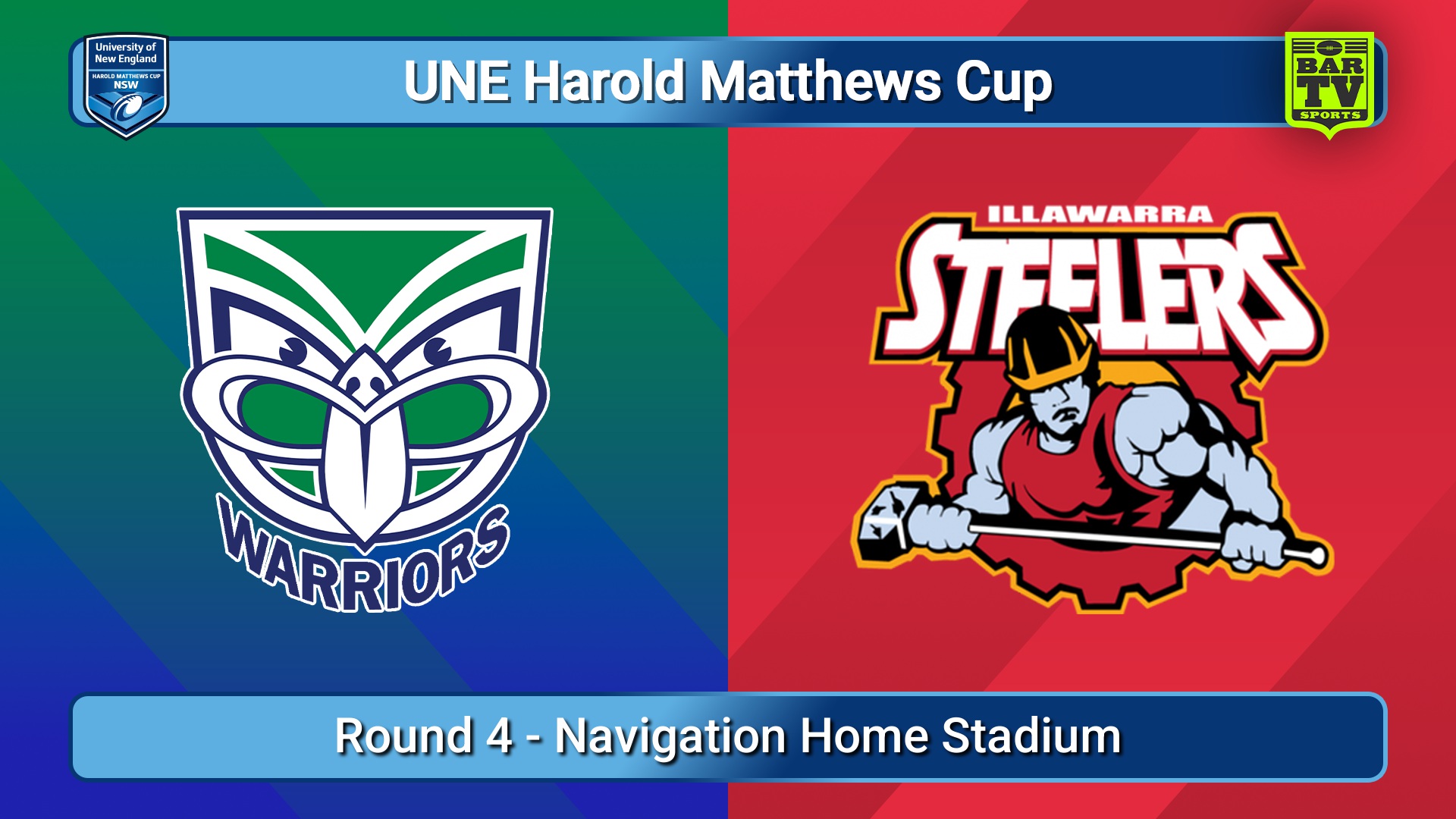 250223-video-UNE Harold Matthews Cup Round 4 - New Zealand Warriors v Illawarra Steelers Slate Image