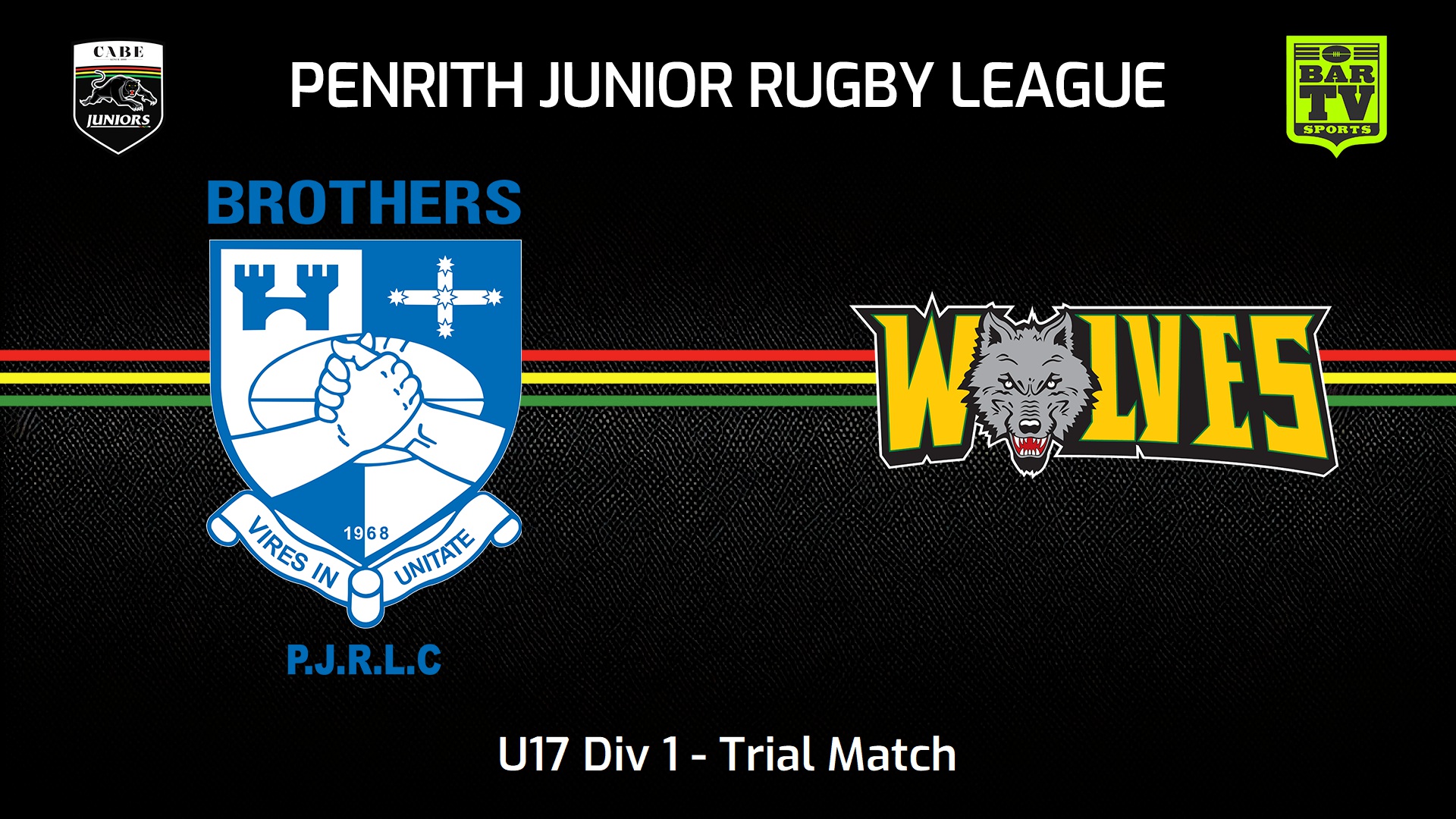 240310-Penrith & District Junior Rugby League Trial Match - U17 Div 1 - Brothers v Windsor Wolves Slate Image