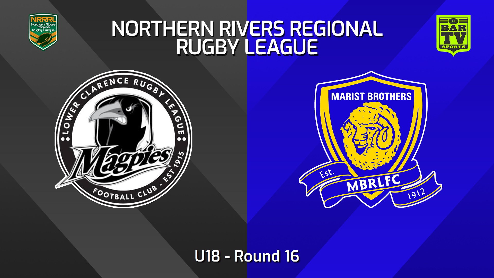 240804-video-Northern Rivers Round 16 - U18 - Lower Clarence Magpies v Lismore Marist Brothers Slate Image