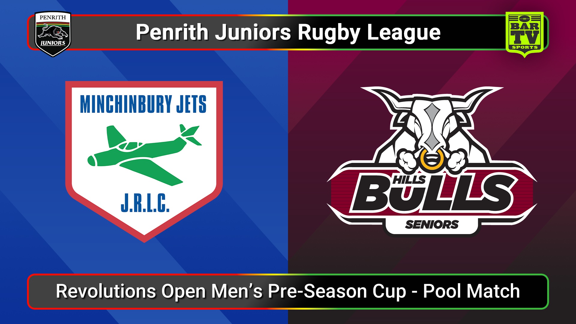 250301-video-Penrith & District Junior Rugby League Pool Match - Revolutions Open Men’s Pre-Season Cup - Minchinbury v Hills Bulls Slate Image
