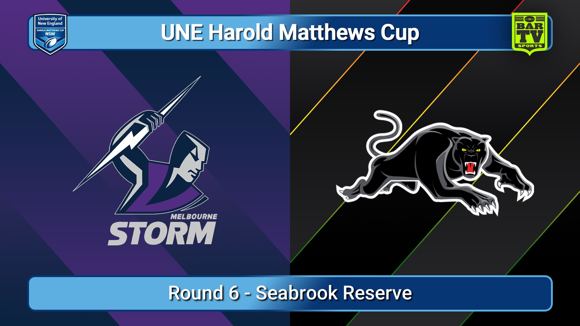 250308-video-UNE Harold Matthews Cup Round 6 - Melbourne Storm v Penrith Panthers Slate Image