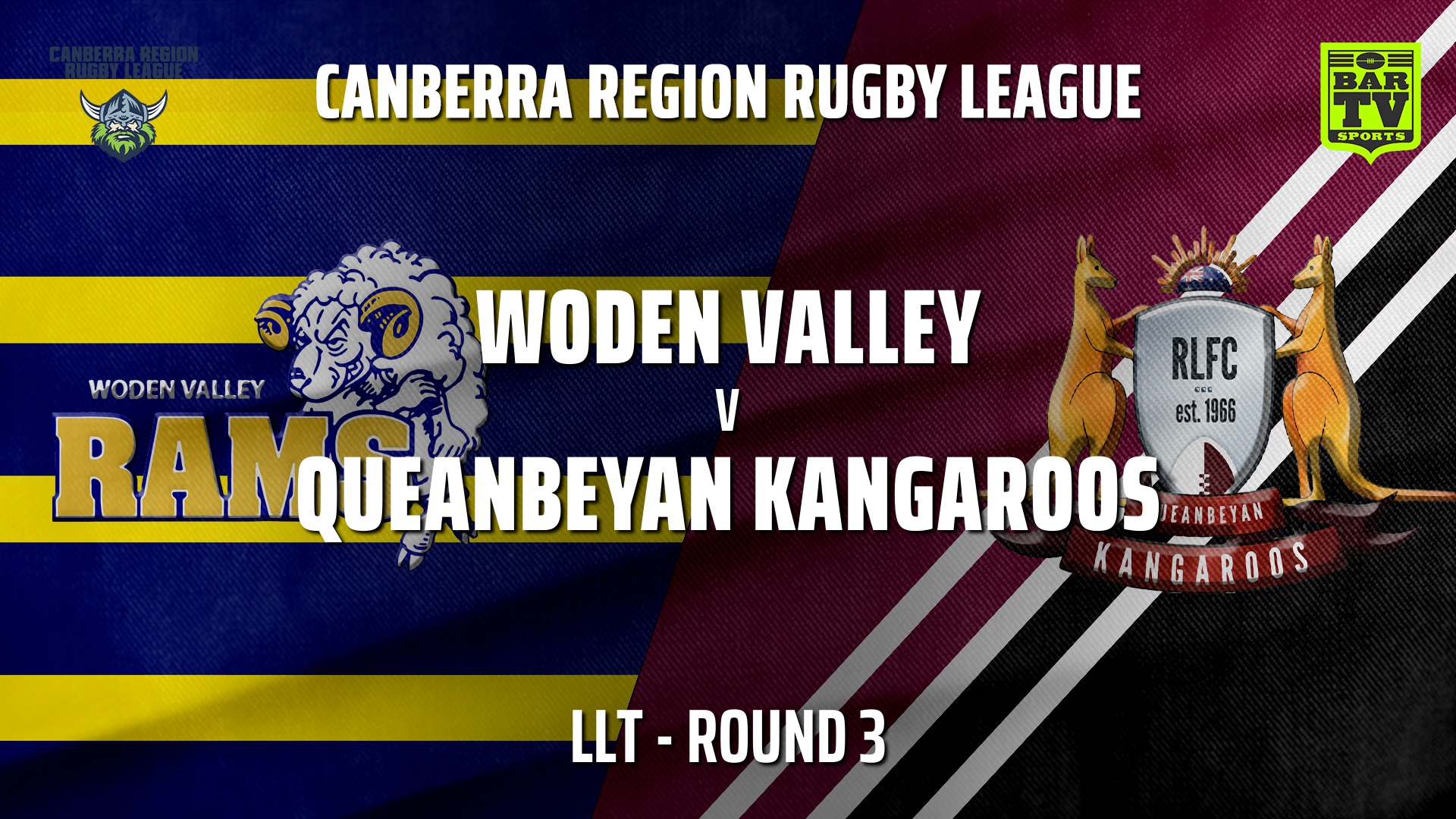 210421-CRRL Round 3 - Ladies League Tag - Woden Valley Rams v Queanbeyan Kangaroos Slate Image