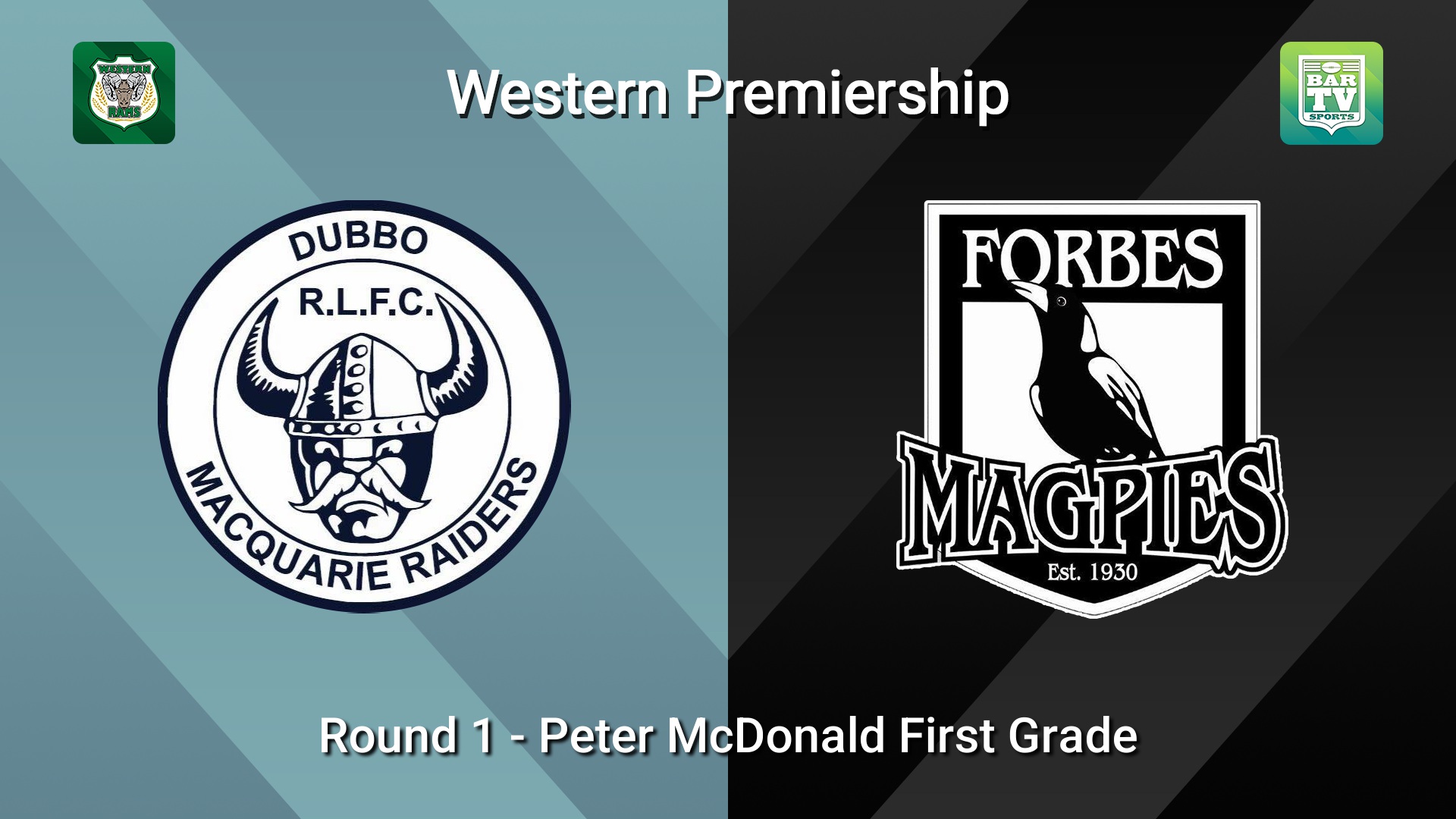260419-video-Western Premiership Round 1 - Peter McDonald First Grade - Dubbo Macquarie Raiders v Forbes Magpies Slate Image
