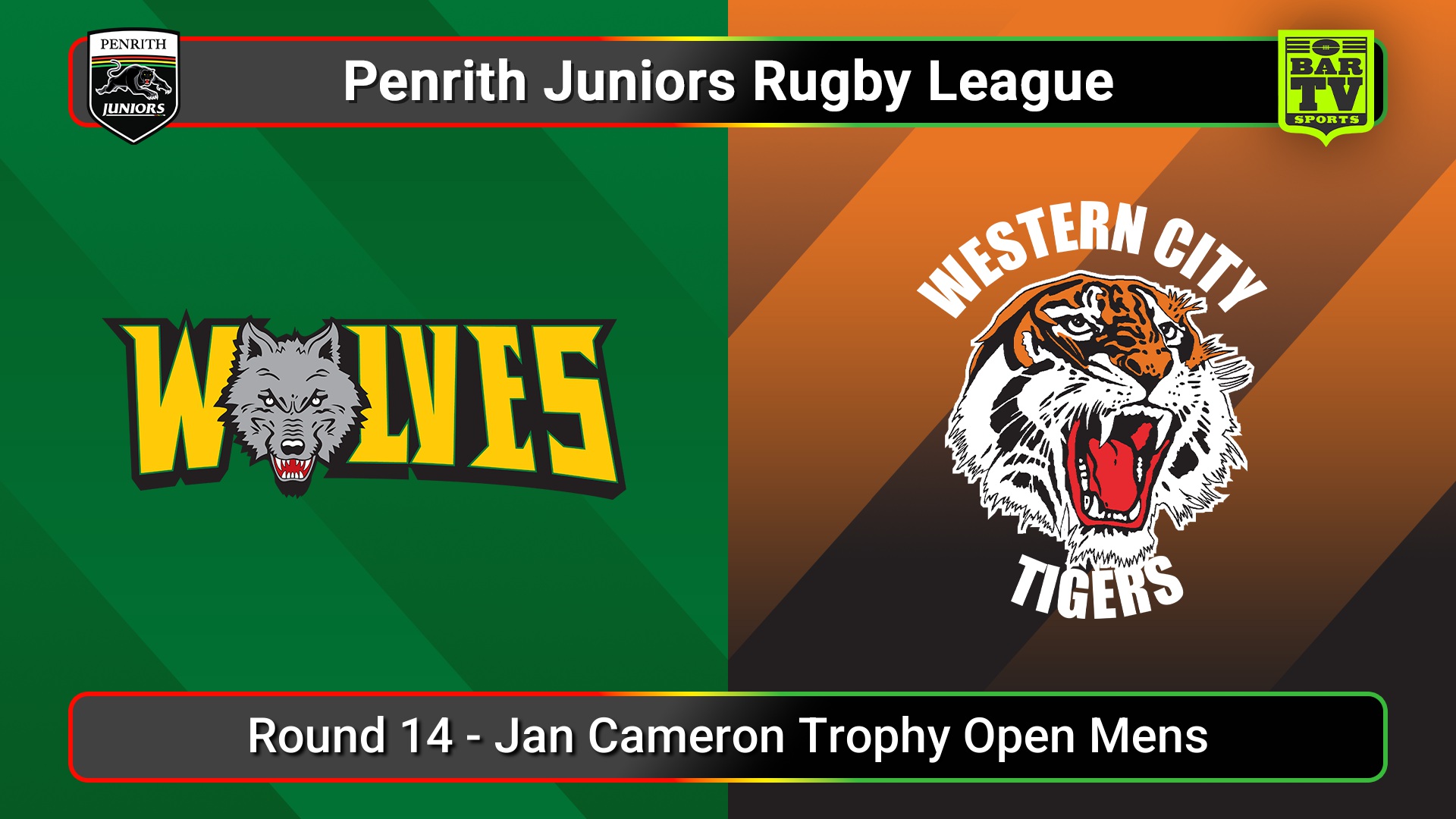 250719-video-Penrith & District Junior Rugby League Round 14 - Jan Cameron Trophy Open Mens - Windsor Wolves v Western City Tigers Slate Image