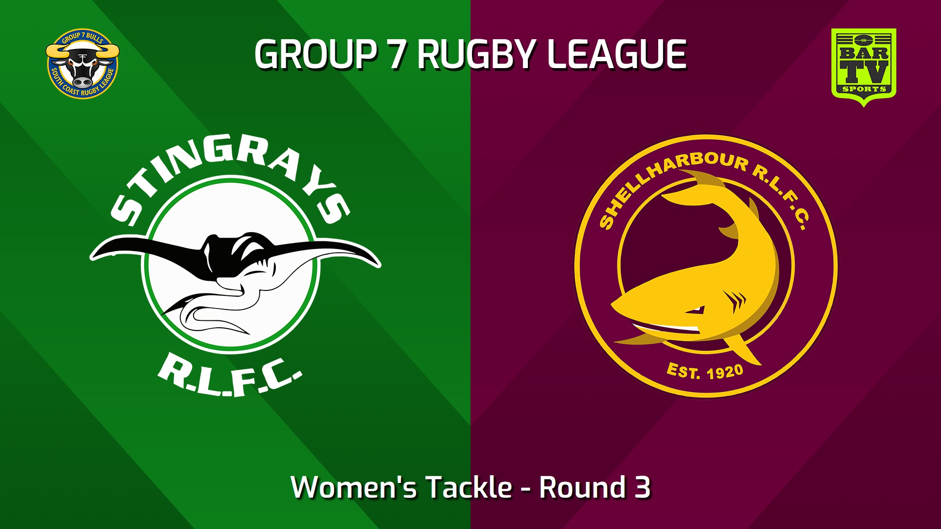 240623-video-South Coast Round 3 - Women's Tackle - Albion Park Stingrays v Shellharbour Sharks Slate Image