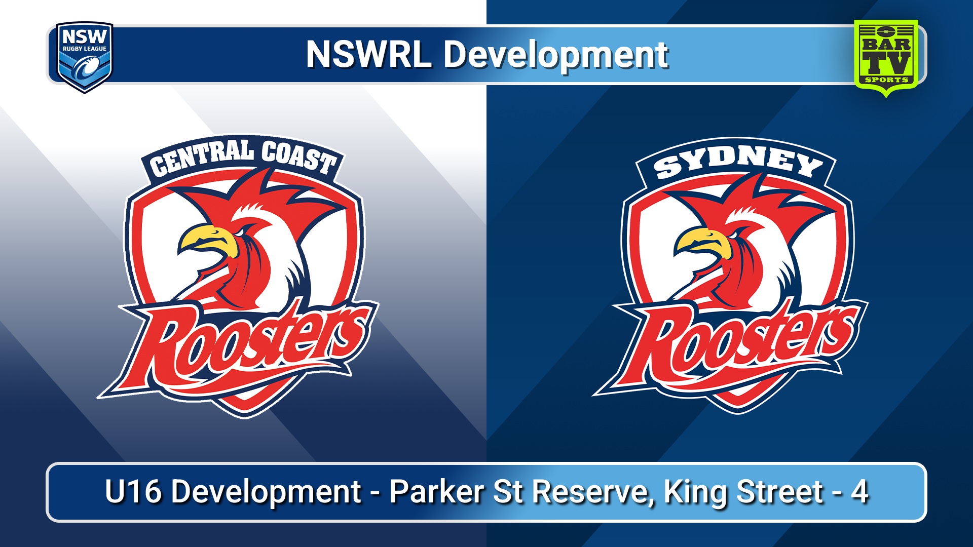 260716-video-NSWRL Development Game 44 - U16 Development - Central Coast Roosters v Sydney Roosters Slate Image