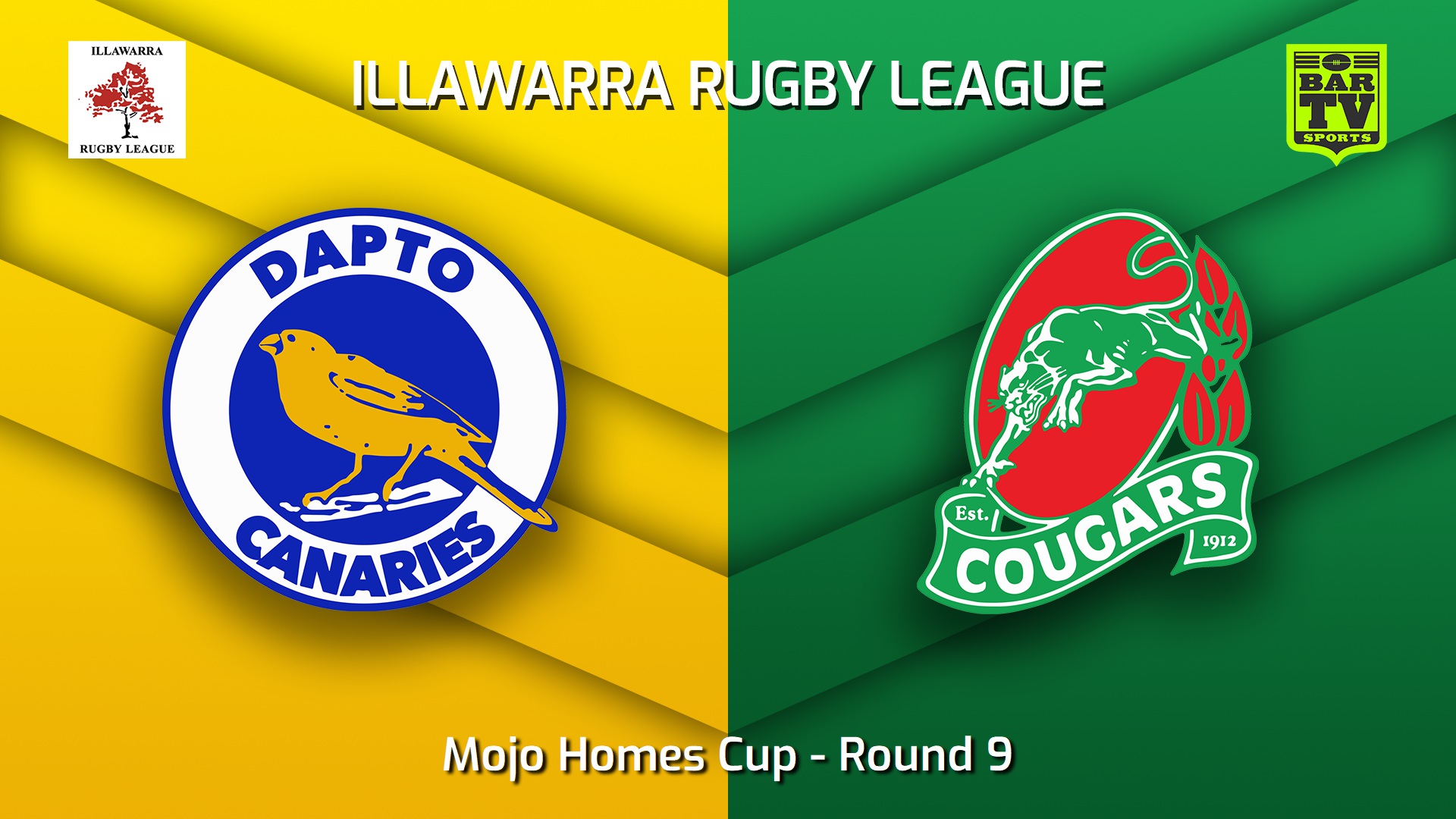 230701-Illawarra Round 9 - Mojo Homes Cup - Dapto Canaries v Corrimal Cougars Slate Image