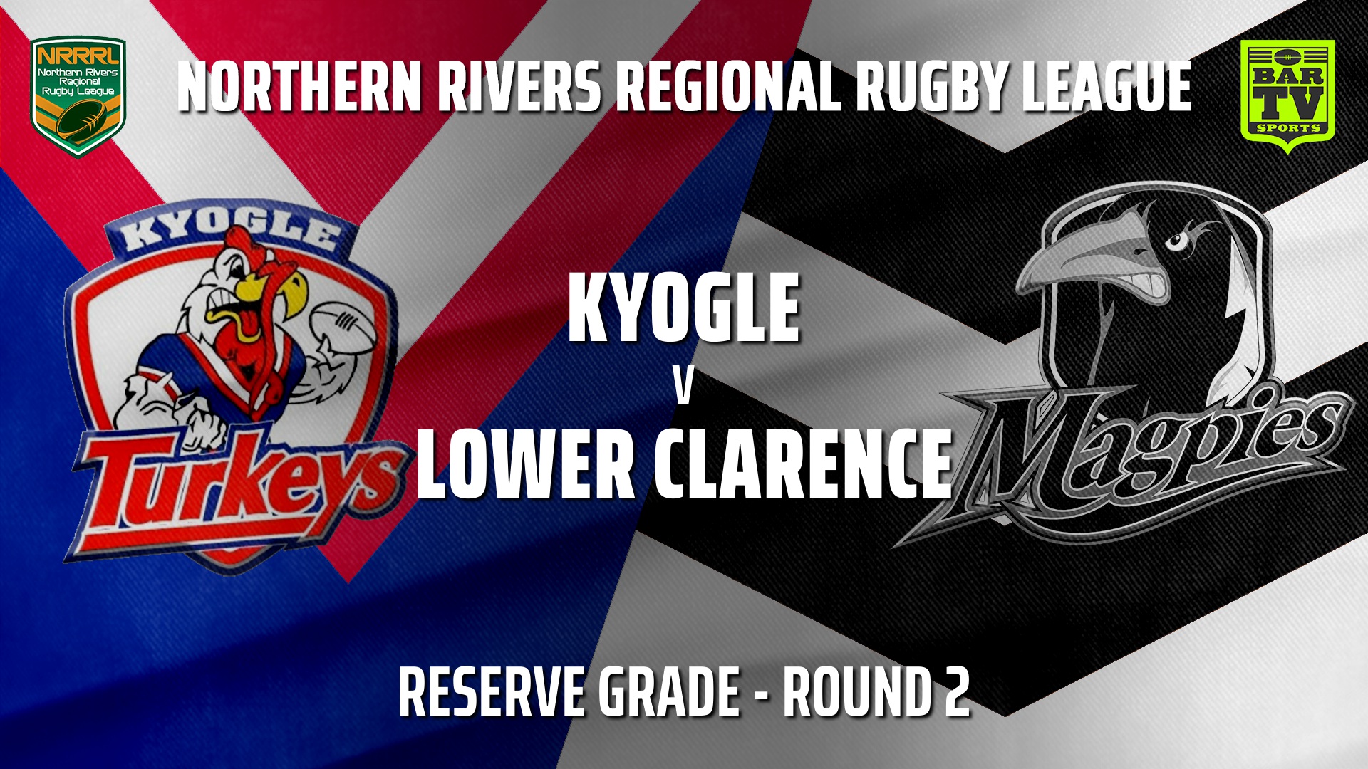 210509-NRRRL Round 2 - Reserve Grade - Kyogle Turkeys v Lower Clarence Magpies Slate Image