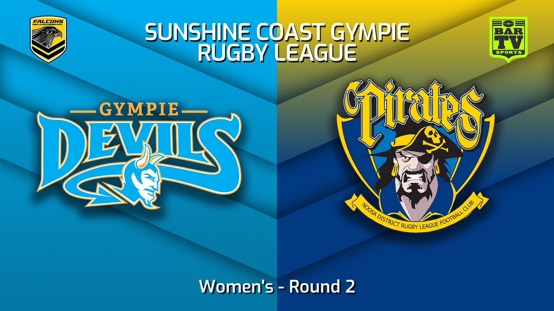 230401-Sunshine Coast RL Round 2 - Women's - Gympie Devils v Noosa Pirates Slate Image