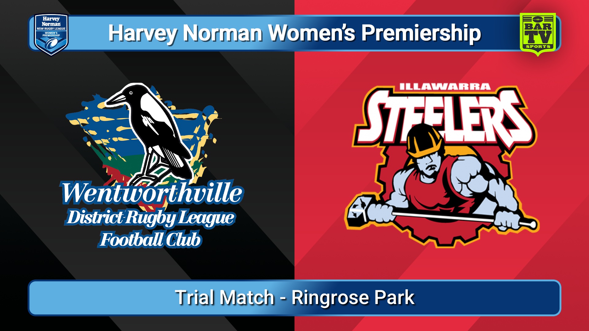 250622-video-Harvey Norman NSW Women's Premiership Trial Match - Wentworthville Magpies  v Illawarra Steelers Slate Image