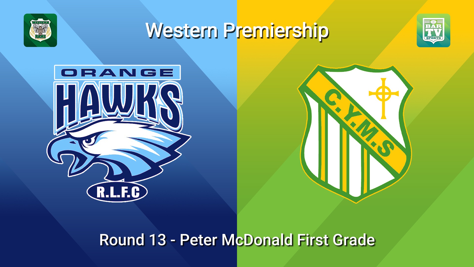260726-video-Western Premiership Round 13 - Peter McDonald First Grade - Orange Hawks v Orange CYMS Slate Image