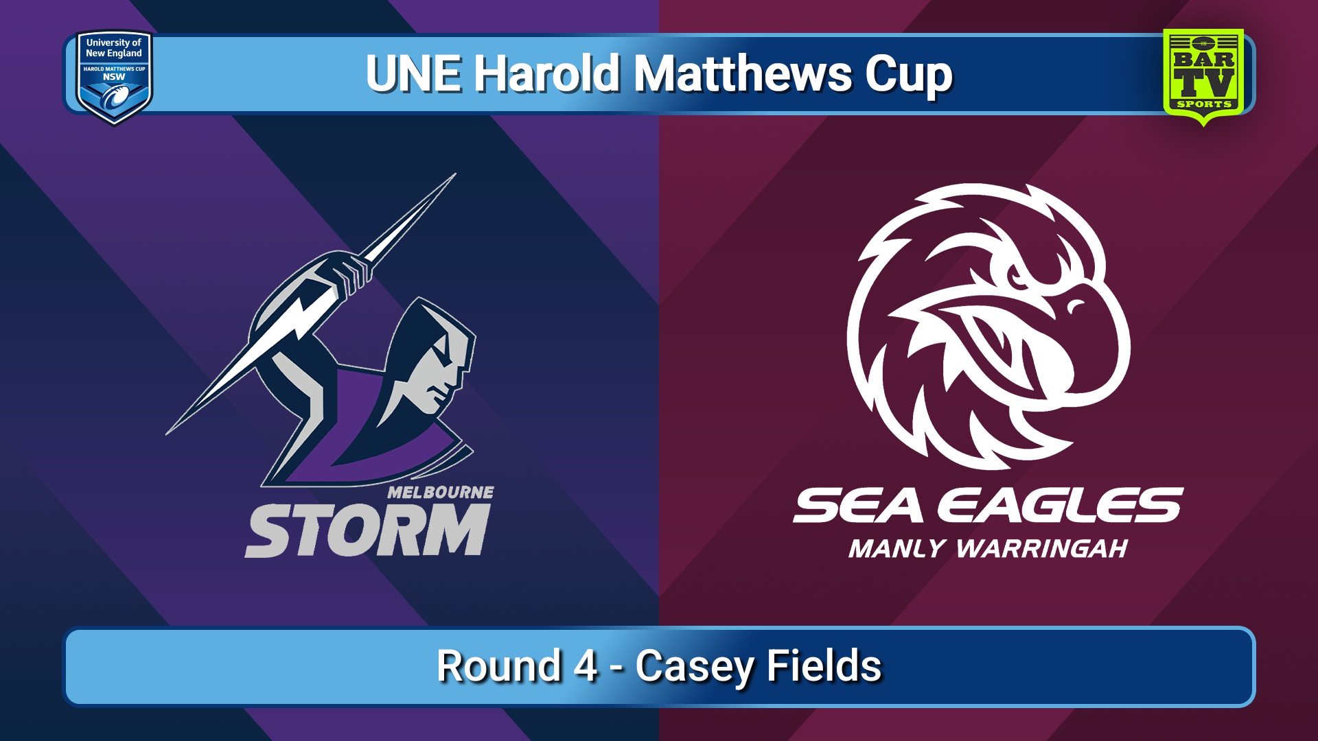 250223-video-UNE Harold Matthews Cup Round 4 - Melbourne Storm v Manly Warringah Sea Eagles Slate Image