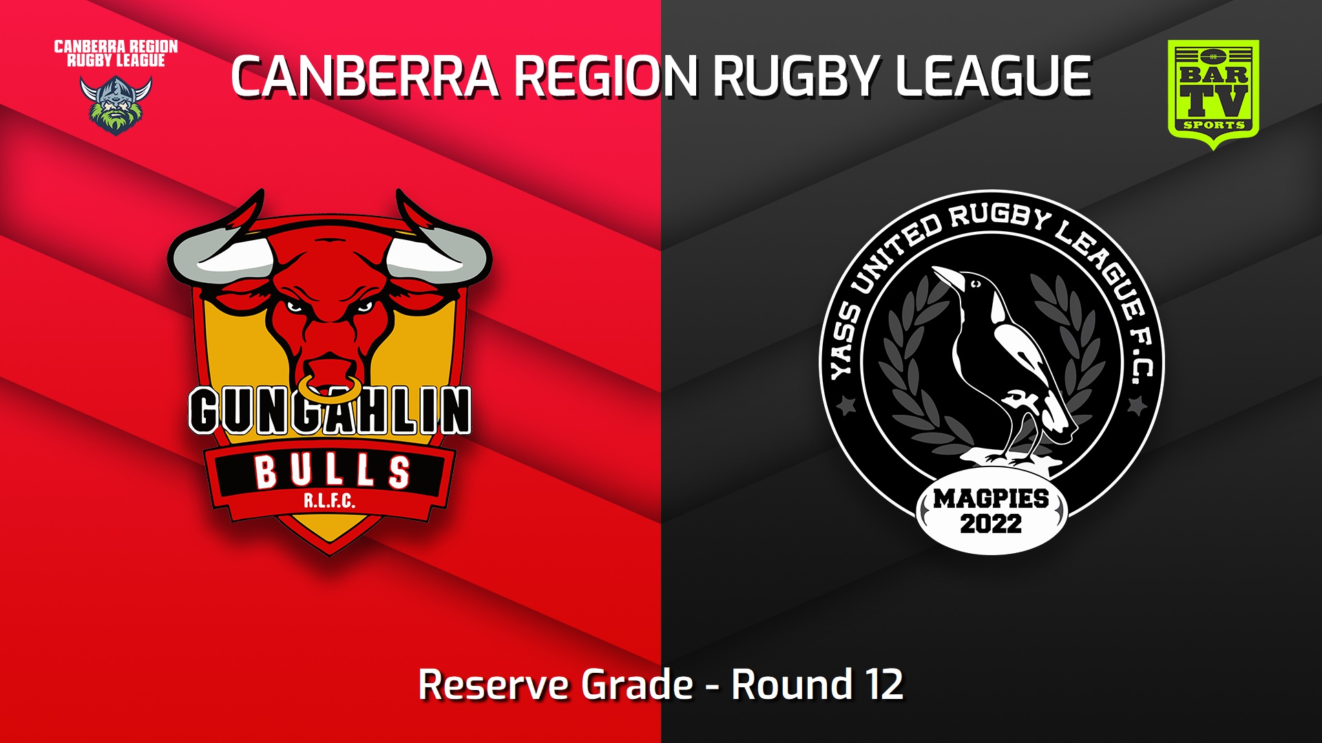230708-Canberra Round 12 - Reserve Grade - Gungahlin Bulls v Yass Magpies Slate Image