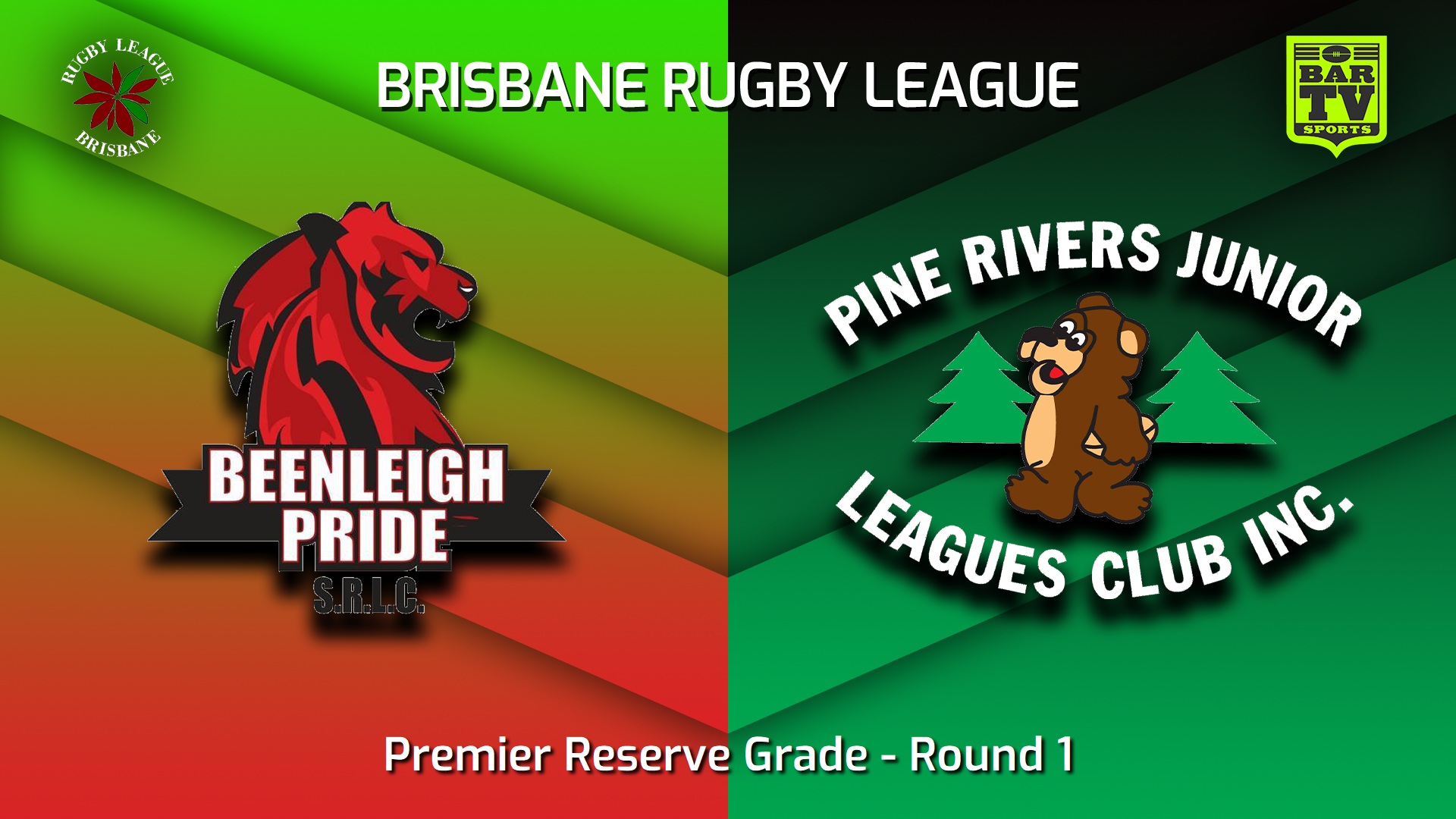 230318-BRL Round 1 - Premier Reserve Grade - Beenleigh Pride v Pine Rivers Bears Slate Image
