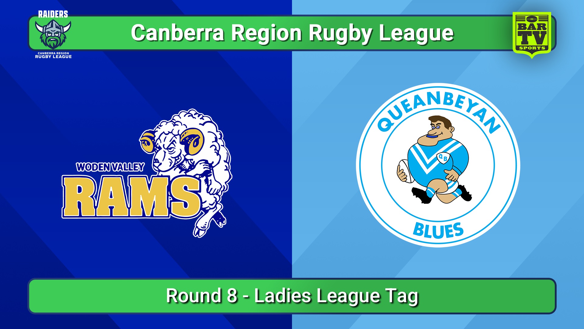 250531-video-Canberra Round 8 - Ladies League Tag - Woden Valley Rams v Queanbeyan Blues Slate Image