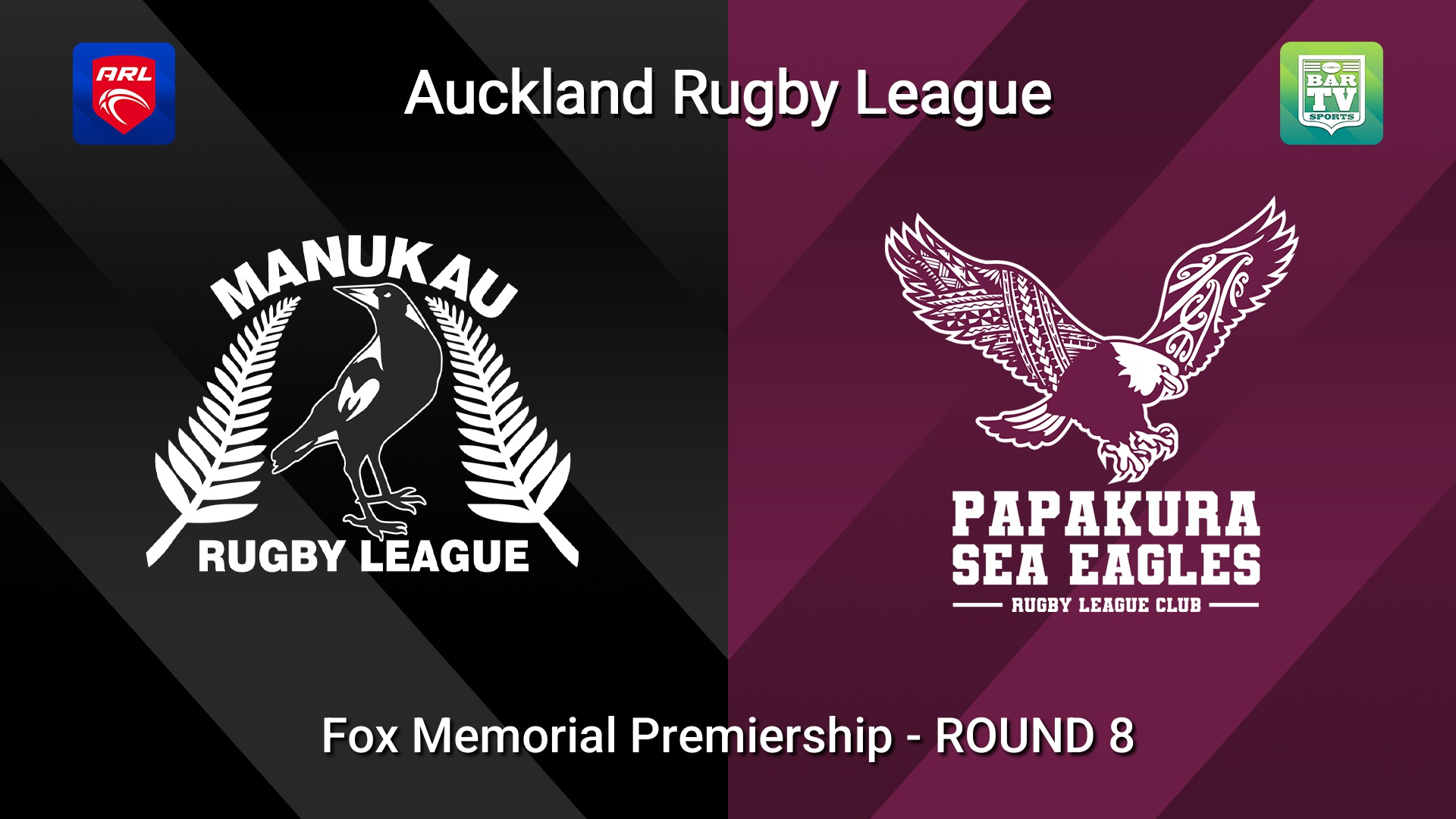 260613-video-Auckland RL ROUND 8 - Fox Memorial Premiership - Manukau Magpies v Papakura Sea Eagles Slate Image