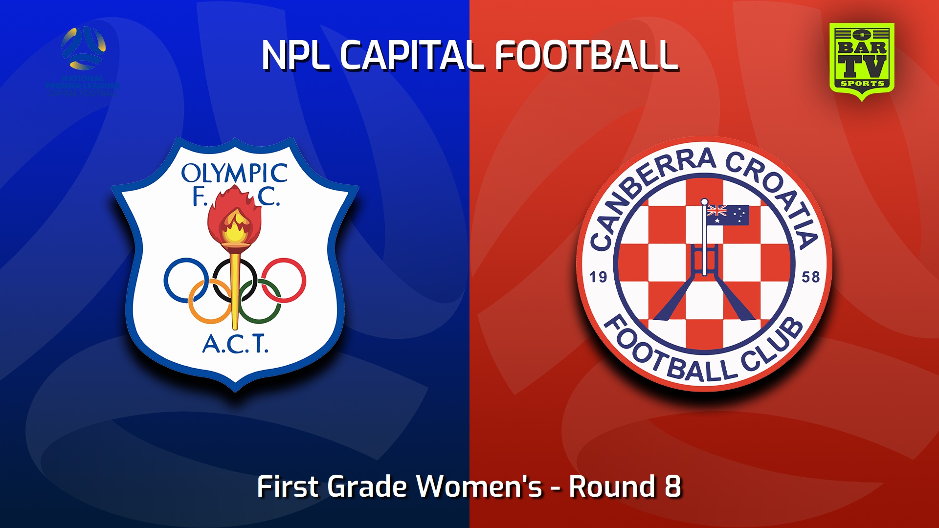 230528-Capital Womens Round 8 - Canberra Olympic FC (women) v Canberra Croaita FC (women) Slate Image