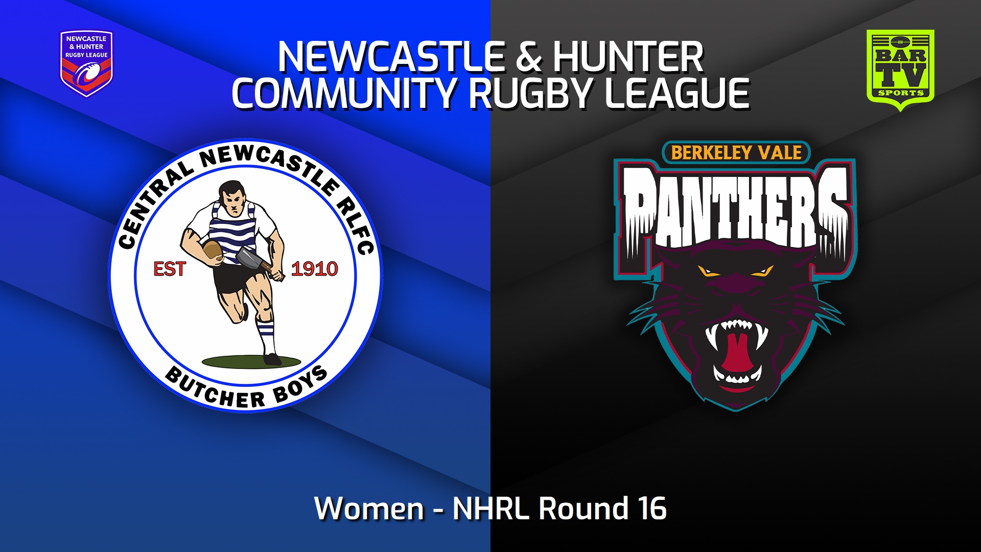220807-NHRL NHRL Round 16 - Women - Central Newcastle v Berkeley Vale Panthers Slate Image