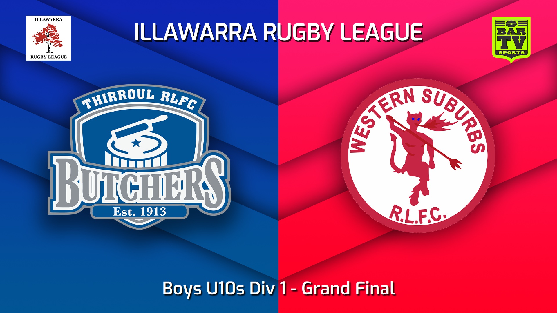 220820-Illawarra Grand Final - Boys U10s Div 1 - Thirroul Butchers v Western Suburbs Devils Slate Image