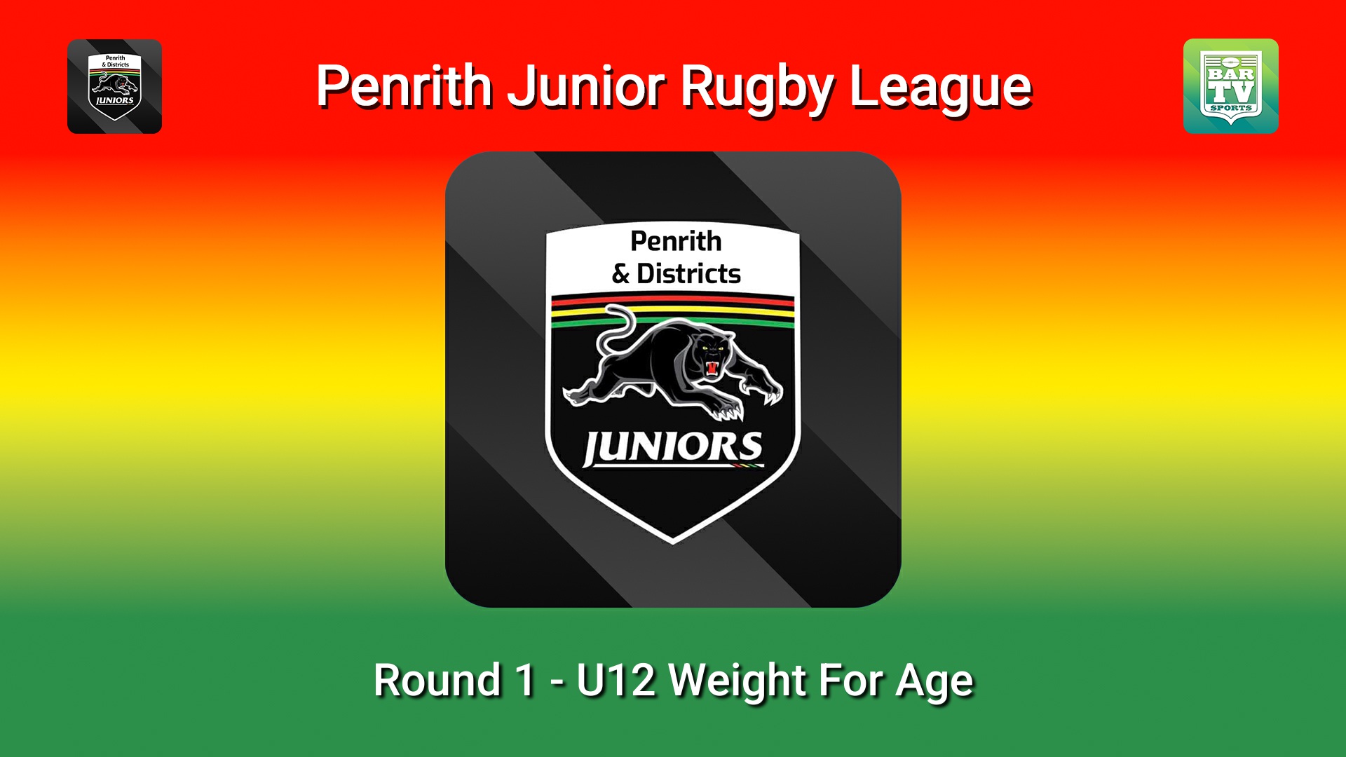 260614-video-Penrith & District Junior Rugby League Round 1 - U12 Weight For Age - Penrith Yellow v Penrith Green Slate Image