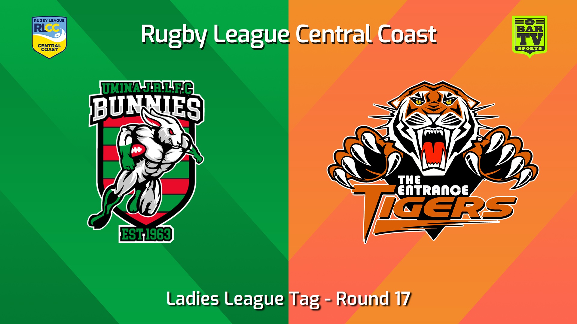 240818-video-RLCC Round 17 - Ladies League Tag - Umina Bunnies v The Entrance Tigers Slate Image