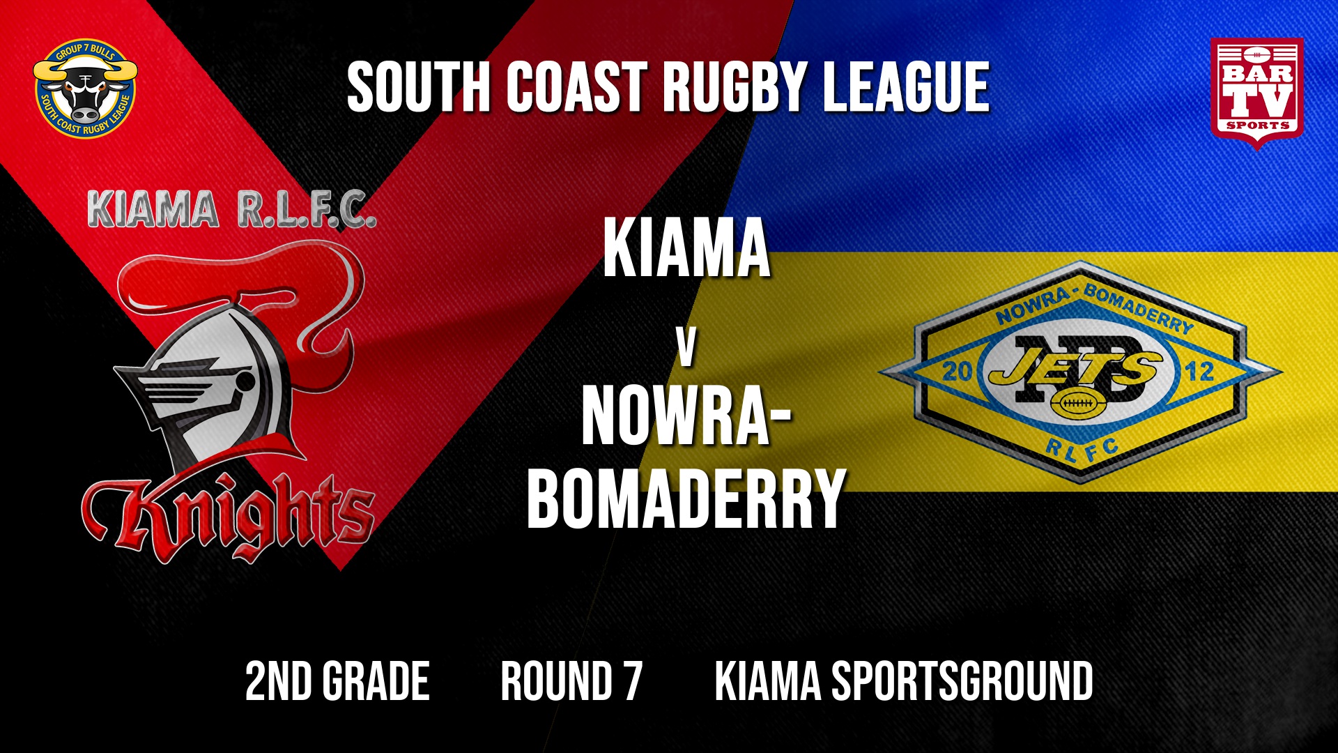 Group 7 RL Round 7 - 2nd Grade - Kiama Knights v Nowra-Bomaderry  Slate Image