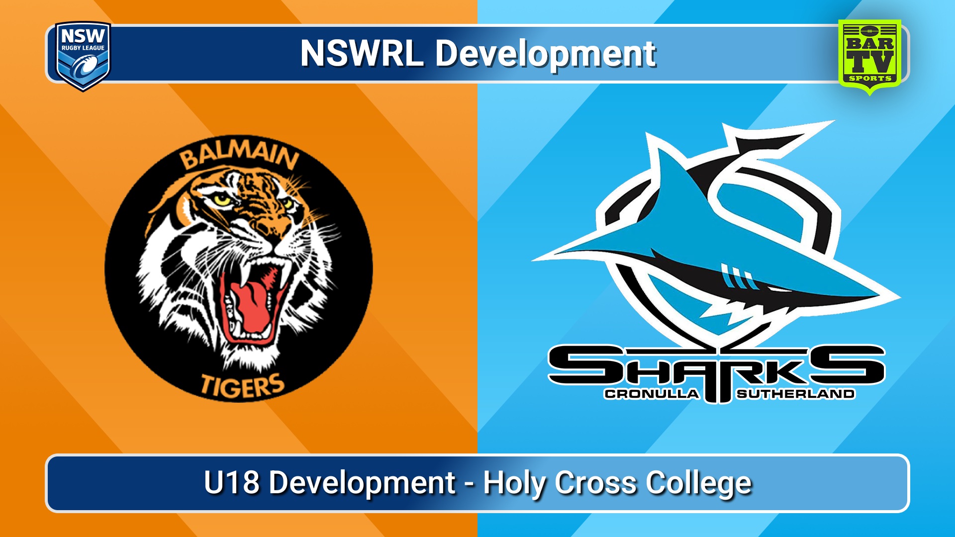 260314-video-NSWRL Development Trial Match - U18 Development - Balmain Tigers v Cronulla-Sutherland Sharks Slate Image