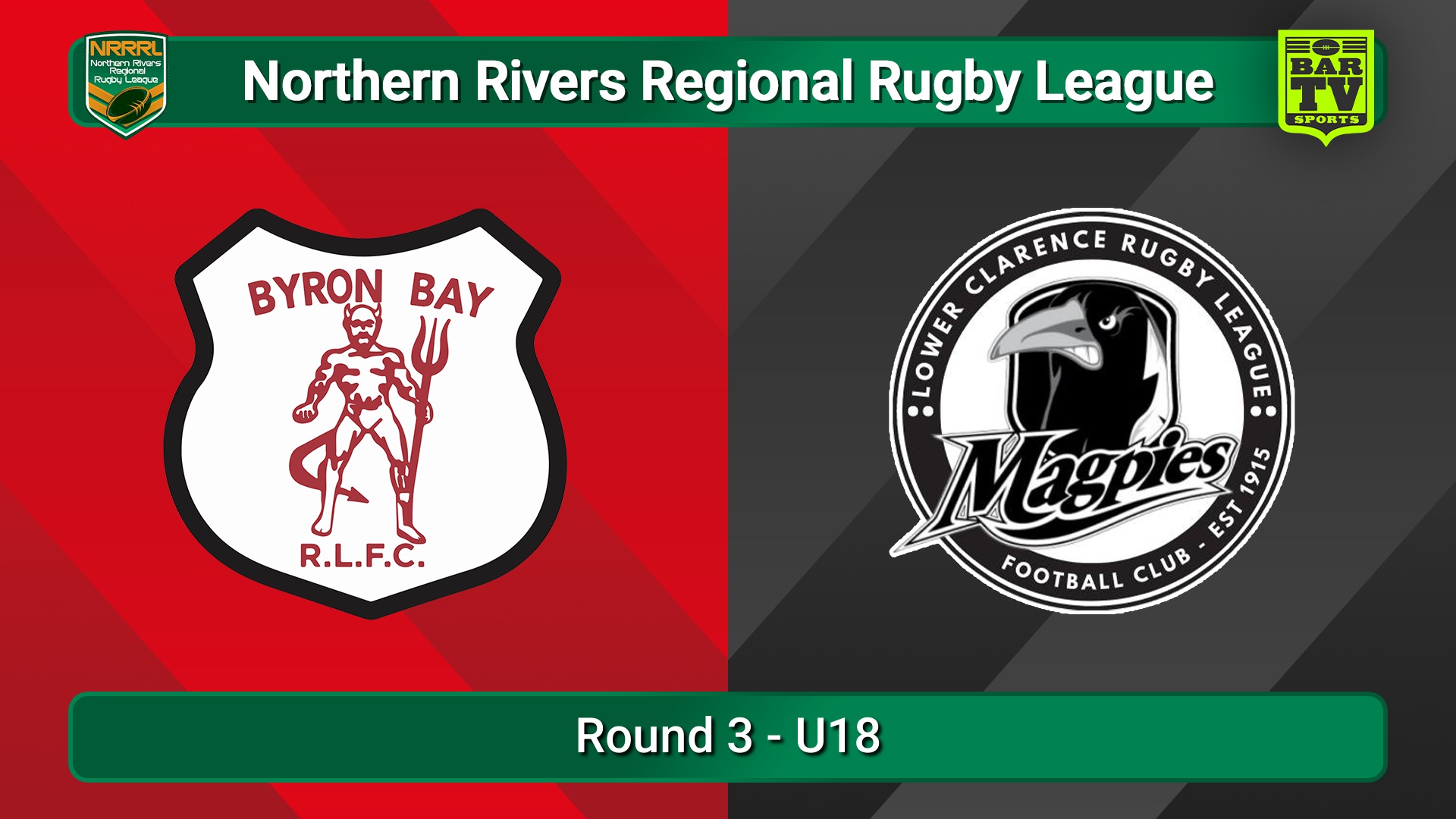 250427-video-Northern Rivers Round 3 - U18 - Byron Bay Red Devils v Lower Clarence Magpies Slate Image